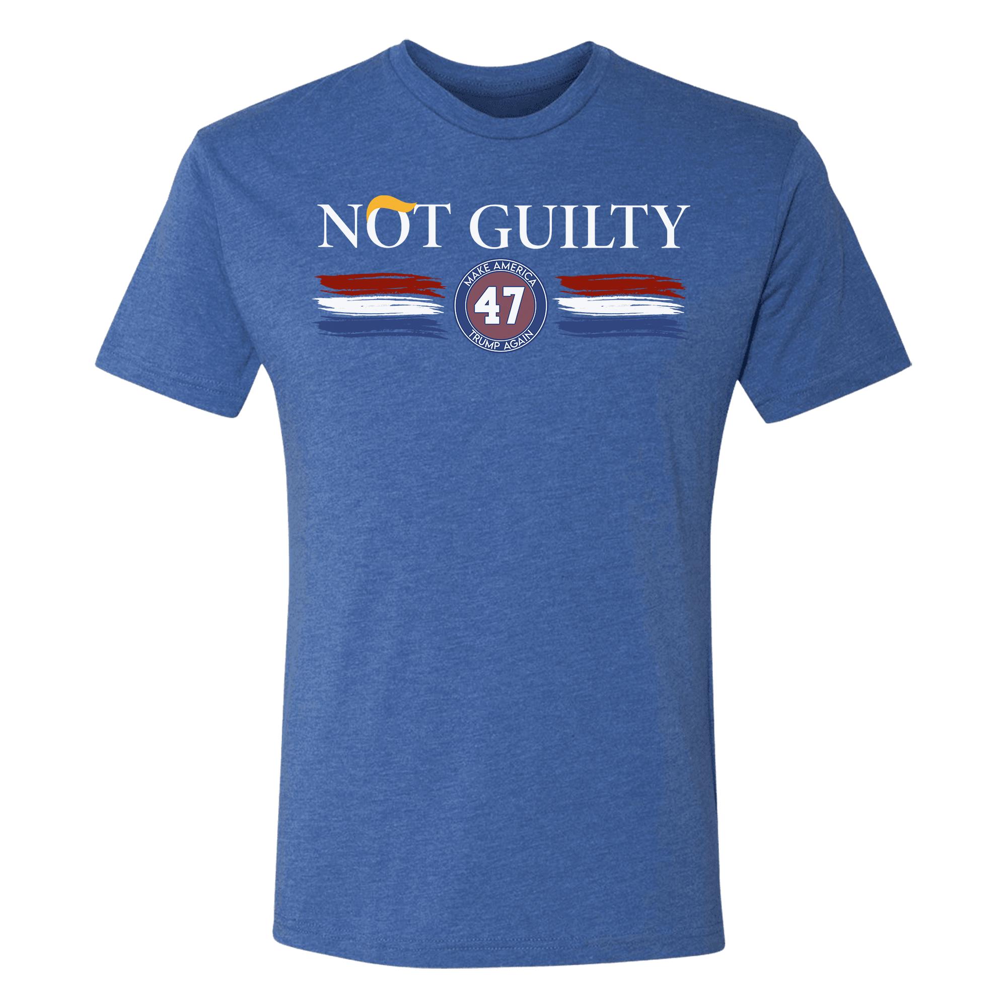Trump Not Guilty - Personalized T-Shirt Support Donald Trump 2024 - GB38