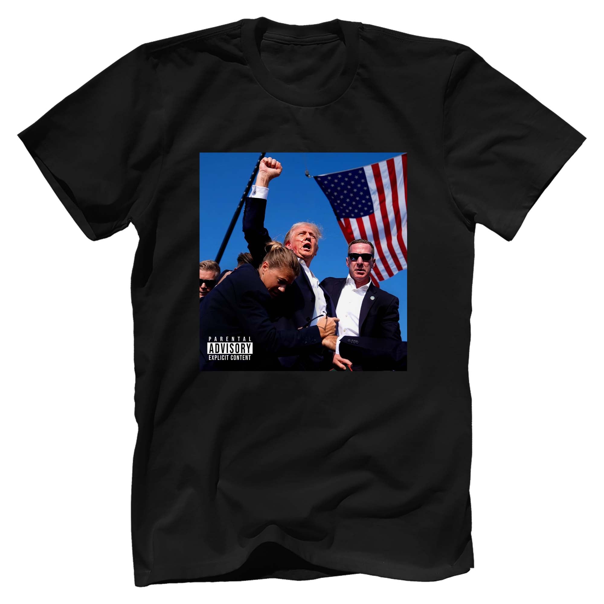 Trump Assassination, Never Surrender T-Shirt - GB99