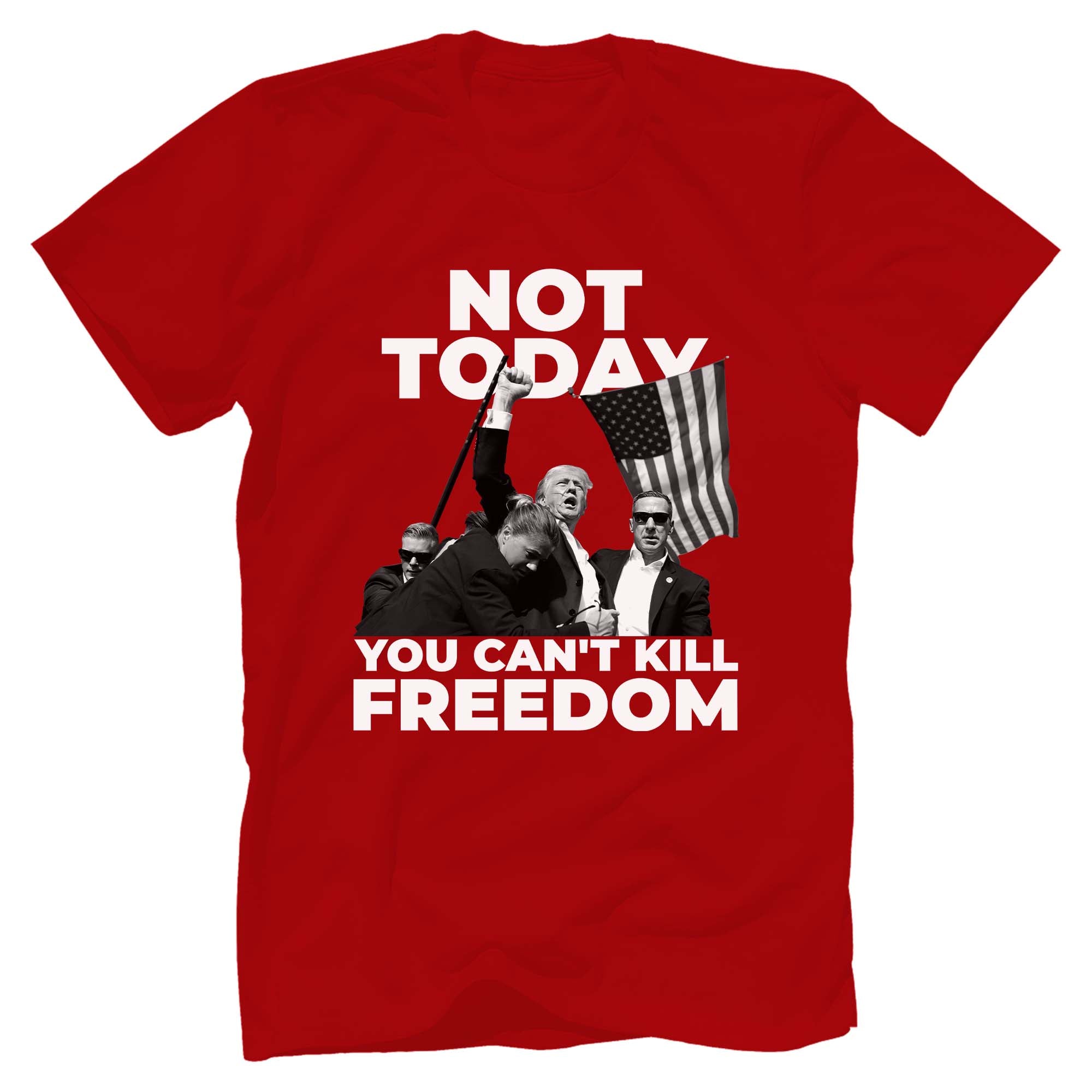 Not Today, Trump Fight, US Election T-Shirt - GB98