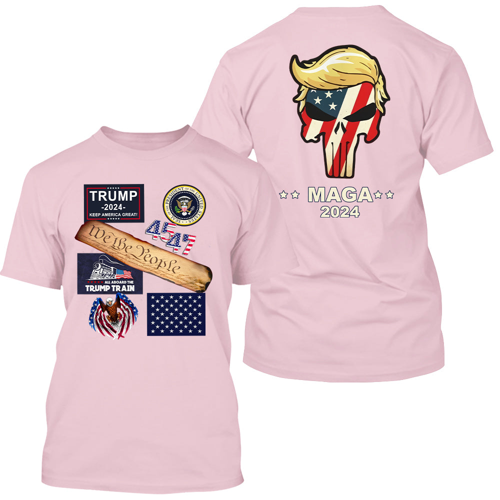 Trump MAGA 2024, Trump Support 4th of July Shirt - GB58