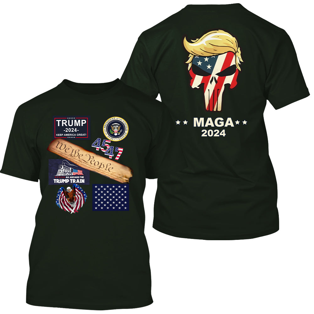 Trump MAGA 2024, Trump Support 4th of July Shirt - GB58