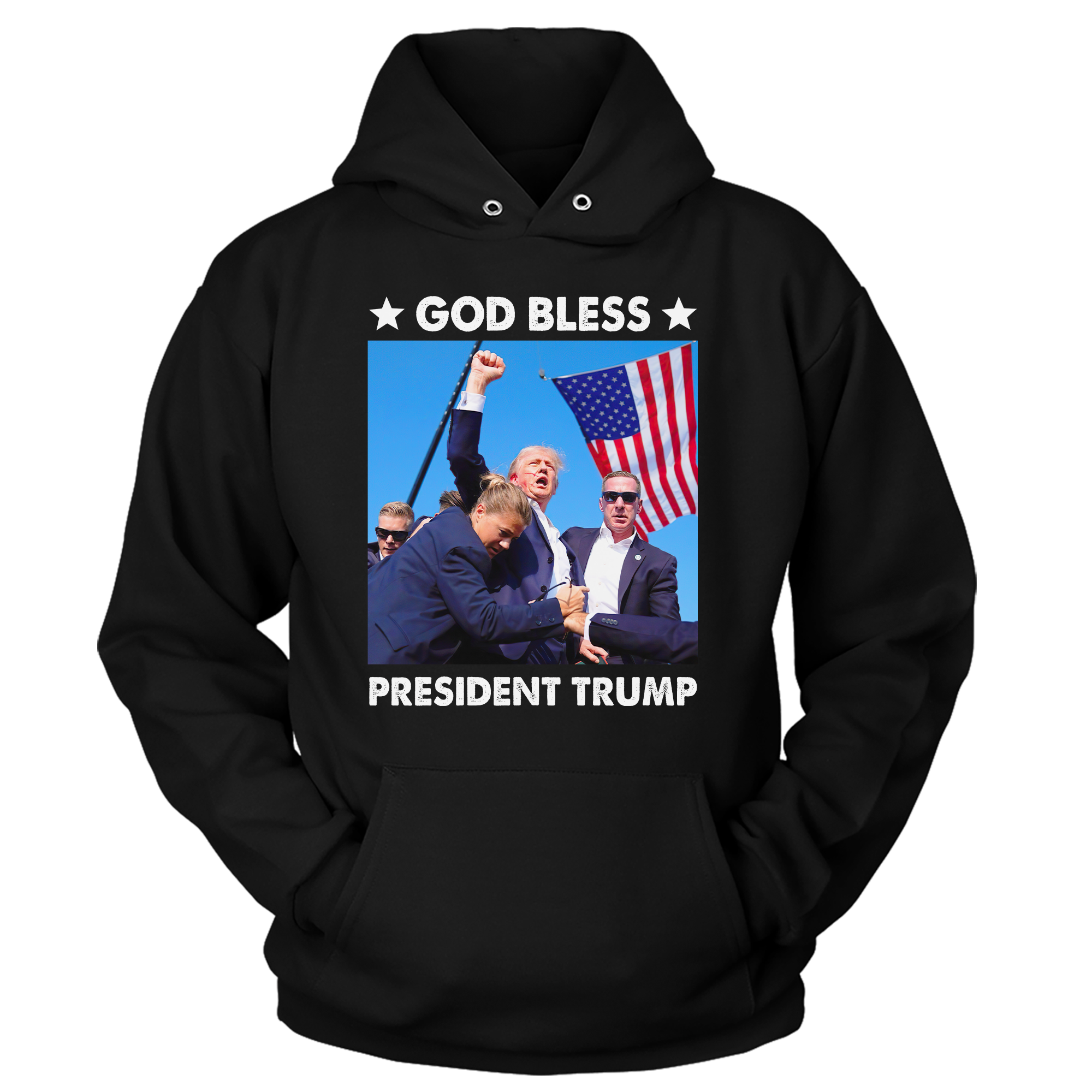 God Bless President Trump 2024 T-Shirt - GB97