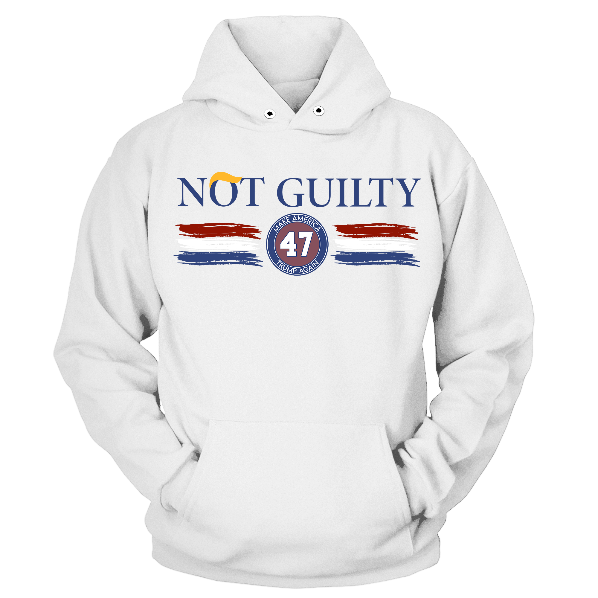 Trump Not Guilty - Personalized T-Shirt Support Donald Trump 2024 - GB38