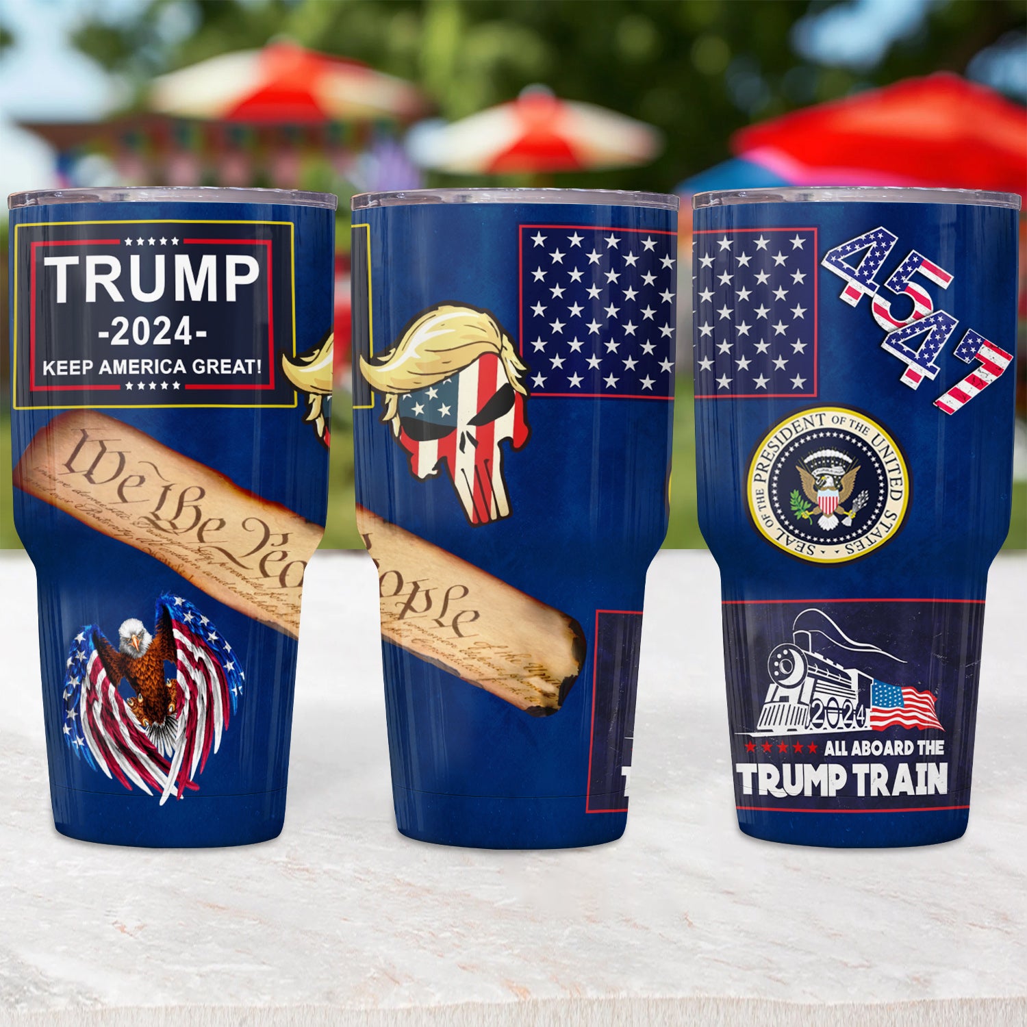 We The People, Trump MAGA 2024 Tumbler, Trump Supporter Gift - GB-TL08