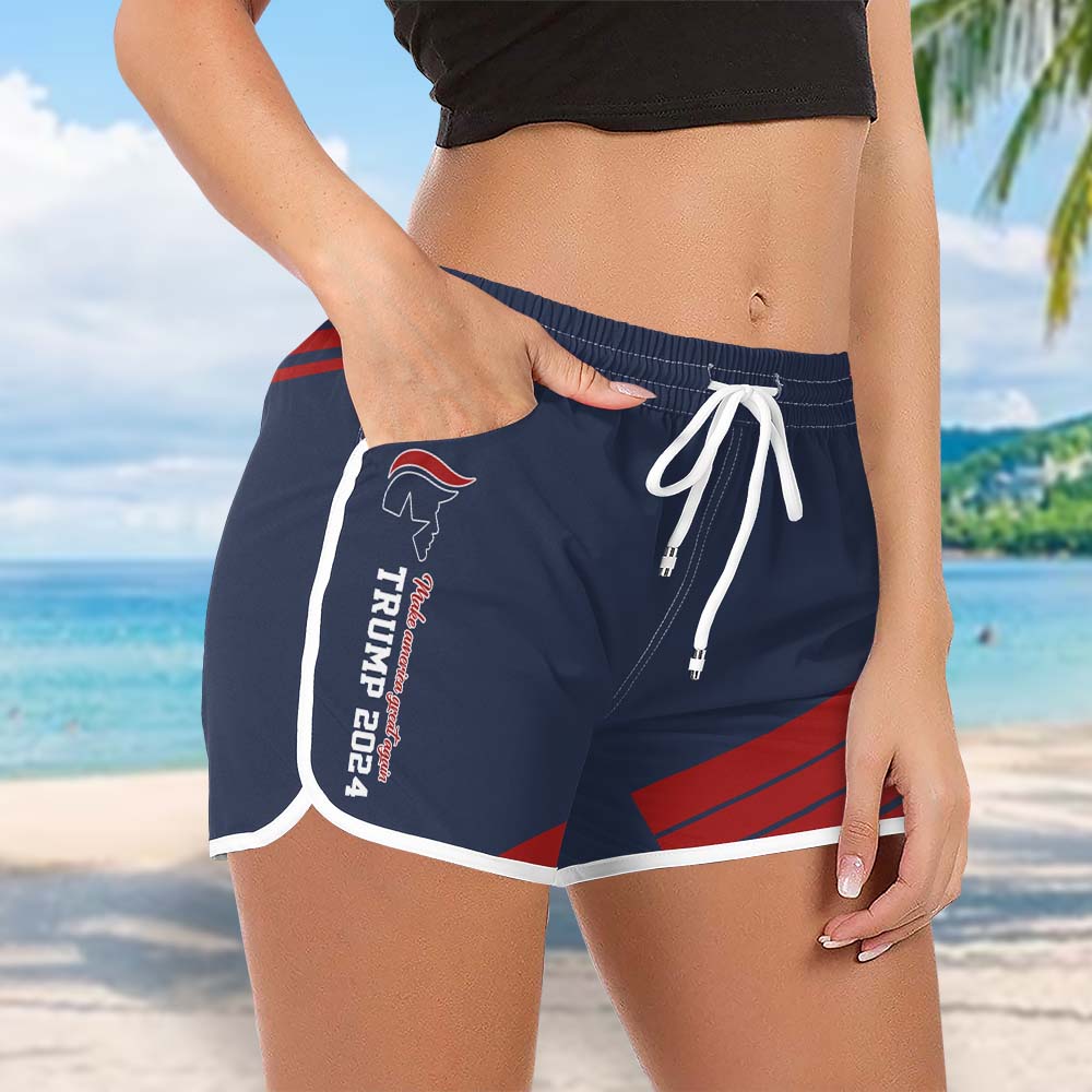 Trump 2024 MAGA Beach Shorts - GB-BSH01