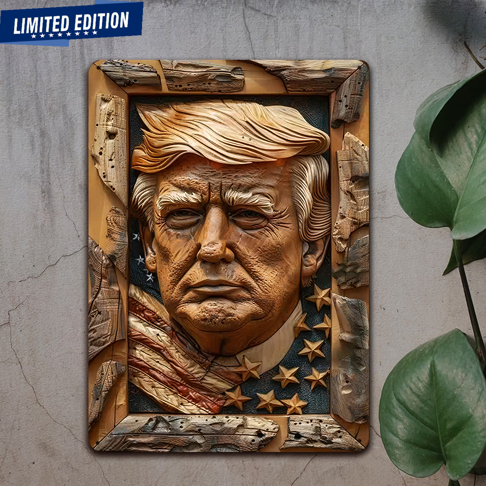 Vintage My President Art Style Metal Tin Sign - MTS119UP