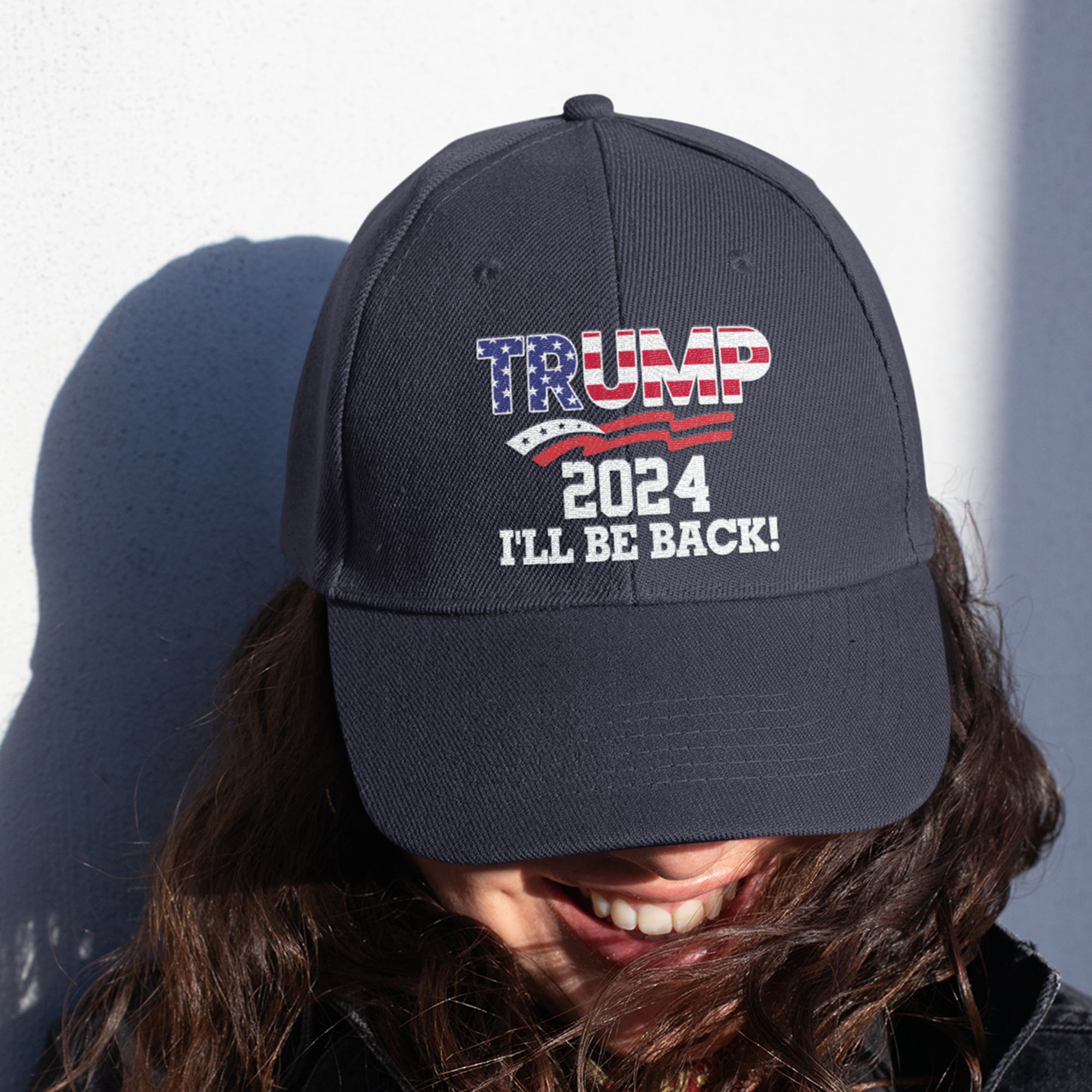 Trump 2024, I'll Be Back Embroidered Cap - GB-C01