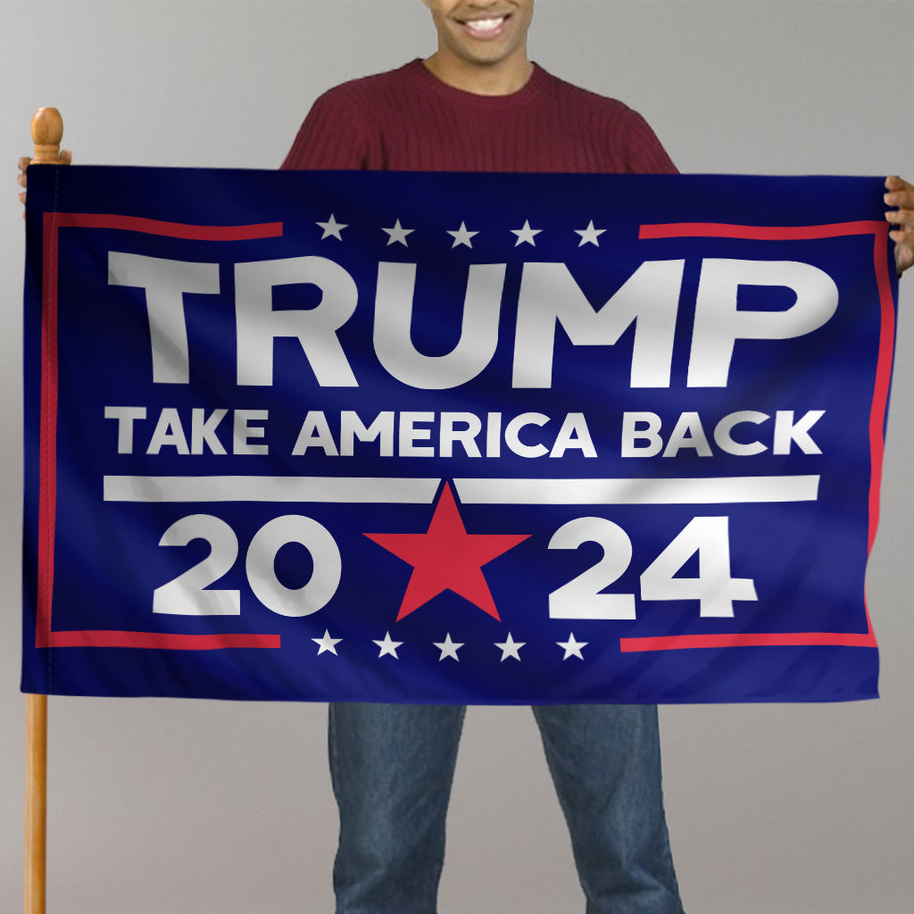 Trump Take America Back 2024 Flag - GB-HF03