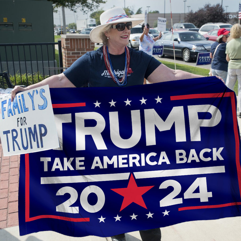 Trump Take America Back 2024 Flag - GB-HF03