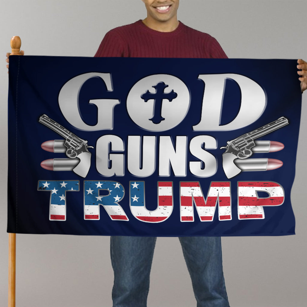 God Guns And Trump Flag - GB-HF07