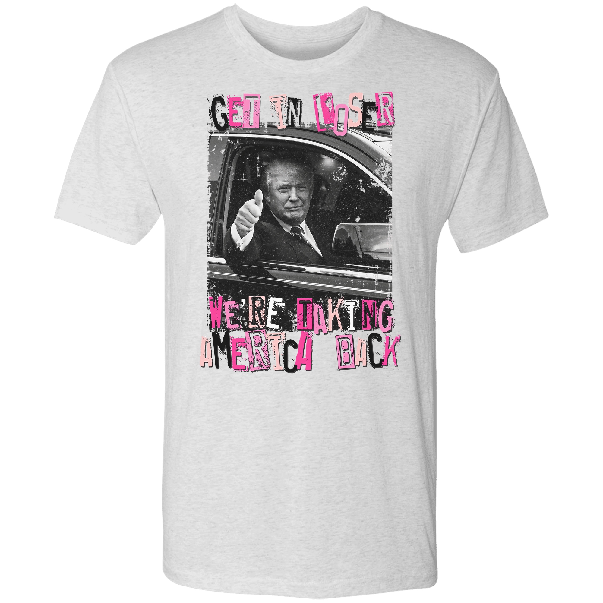 Get In Loser We Are Taking America Back Shirt,Trump 2024 Shirt - GB20