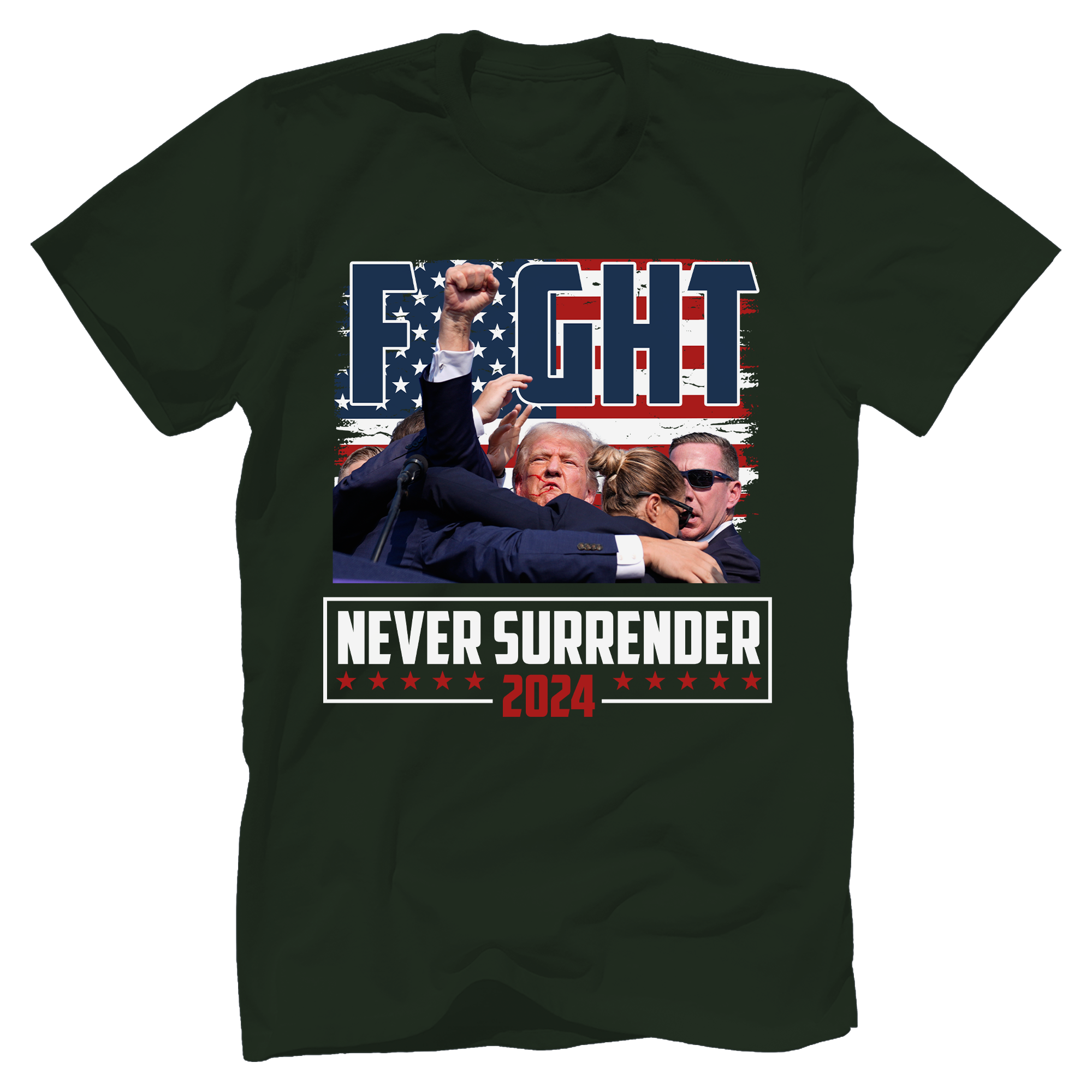 Trump 2024 Fight Fight Fight T-Shirt - GB95