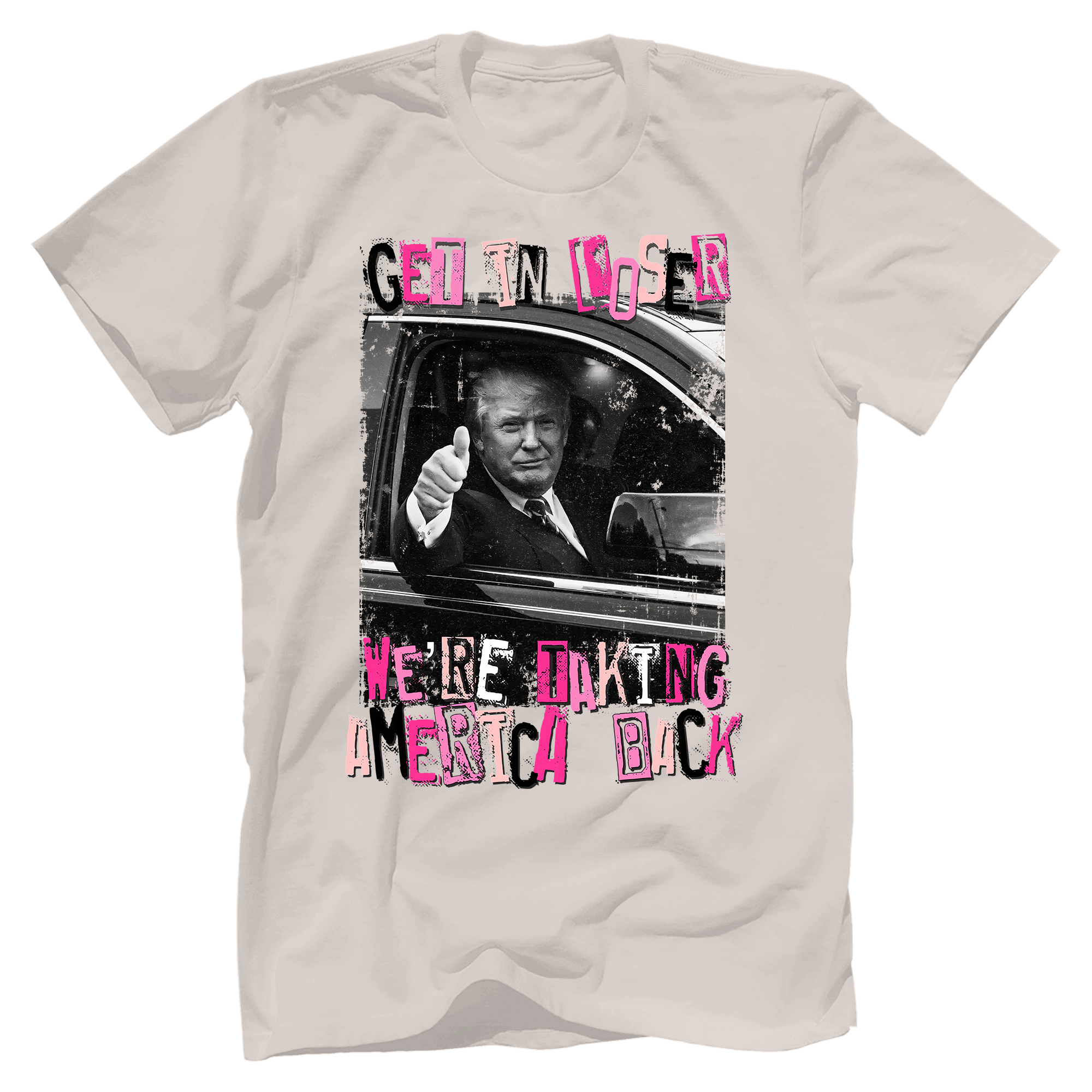 Get In Loser We Are Taking America Back Shirt,Trump 2024 Shirt - GB20