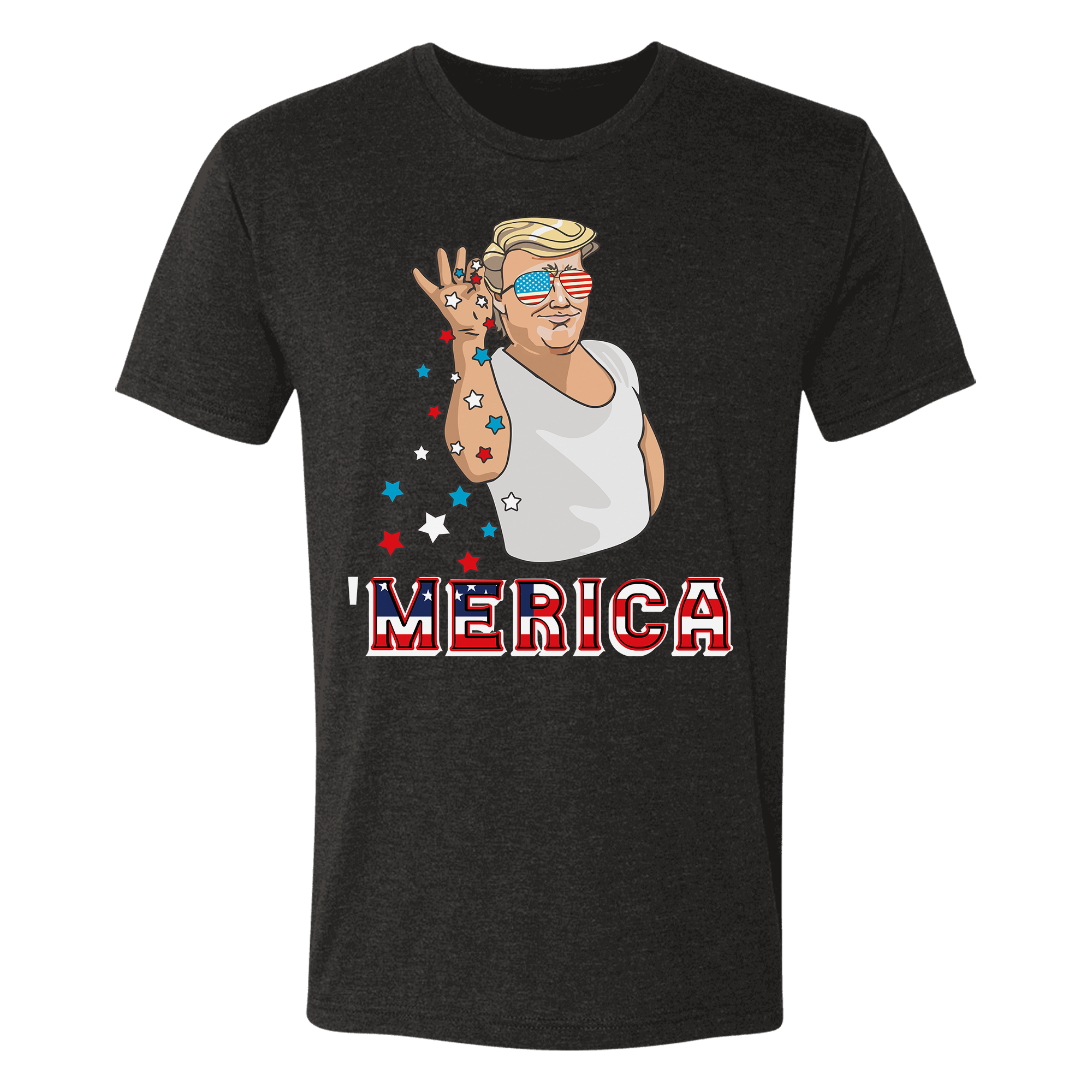 Trump Merica 4th Of July  T-shirt - GB46