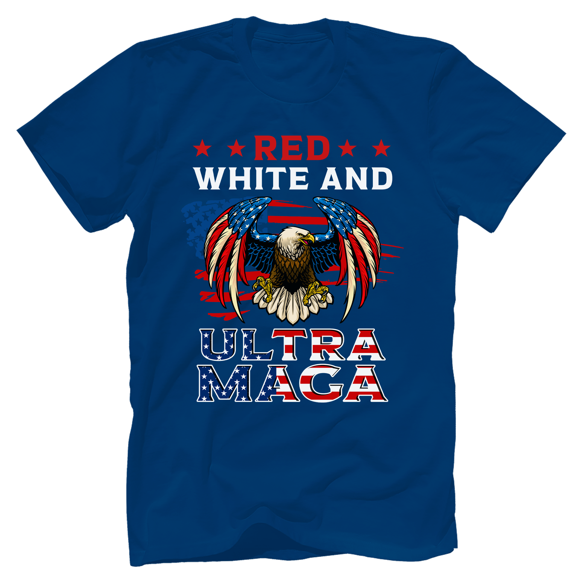 Red White And Ultra MAGA T-Shirt - GB44