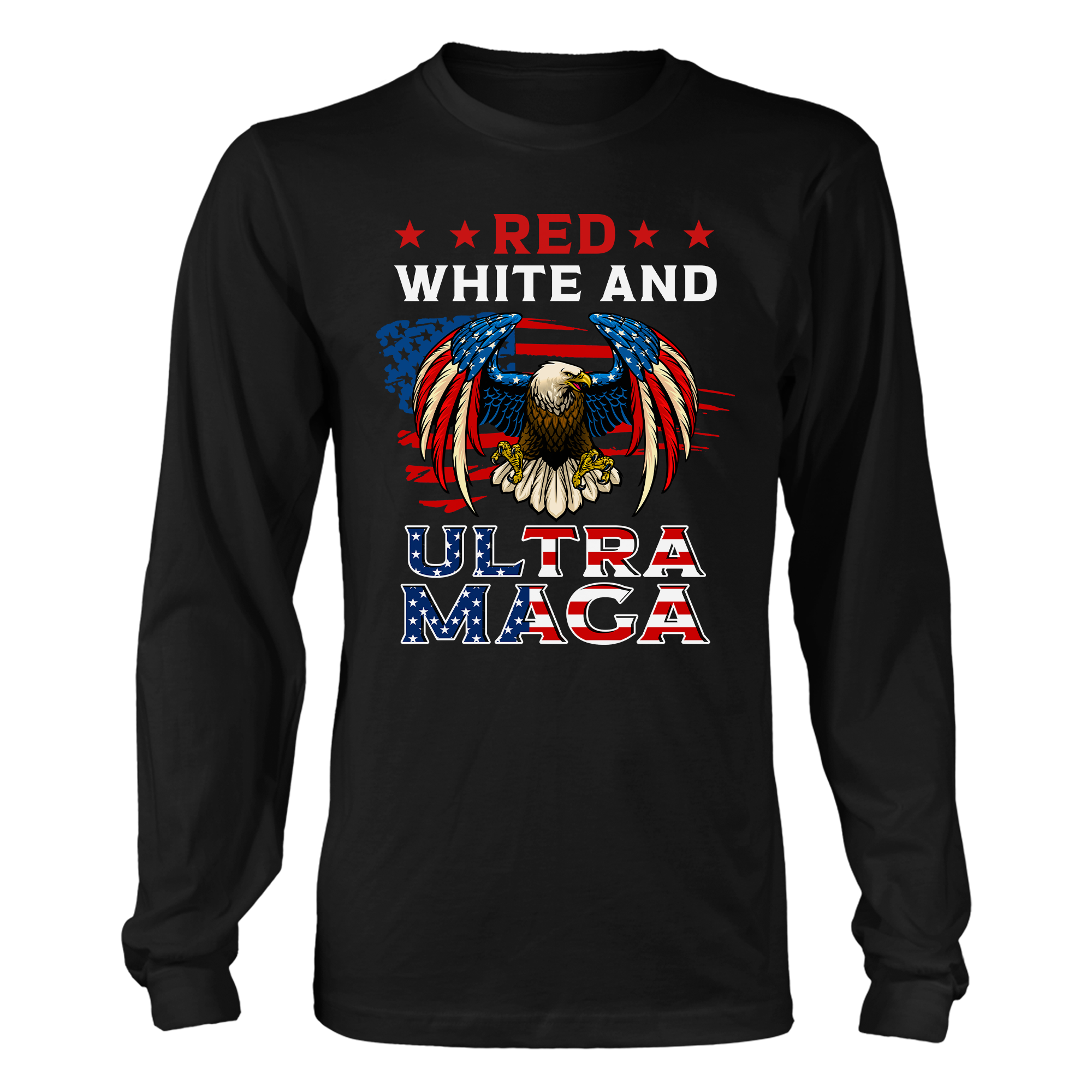 Red White And Ultra MAGA T-Shirt - GB44