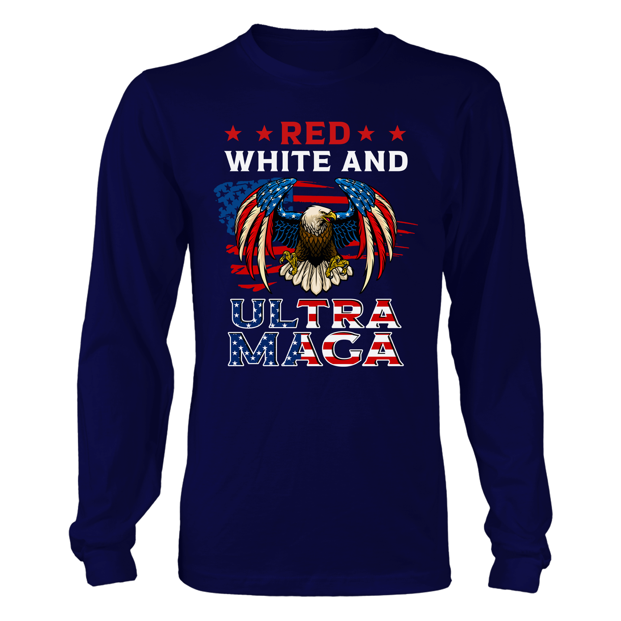 Red White And Ultra MAGA T-Shirt - GB44