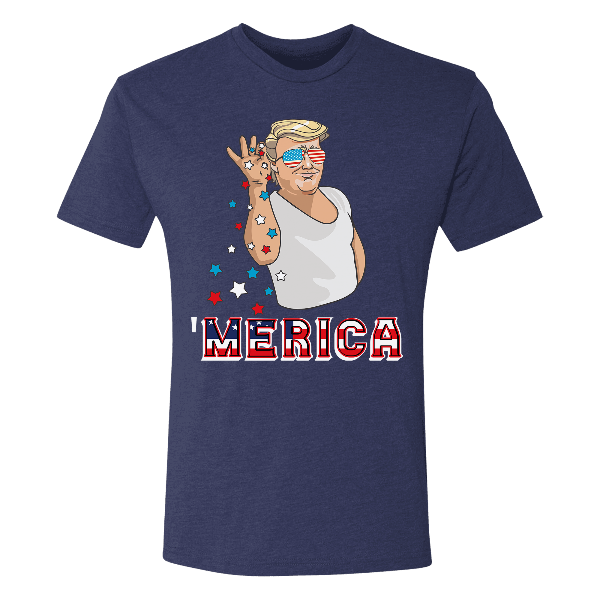 Trump Merica 4th Of July  T-shirt - GB46