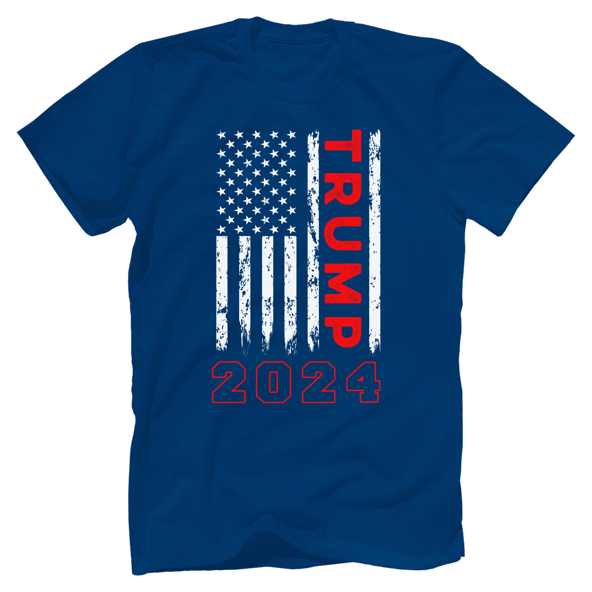 America Flag Trump 2024  T-Shirt - GB52