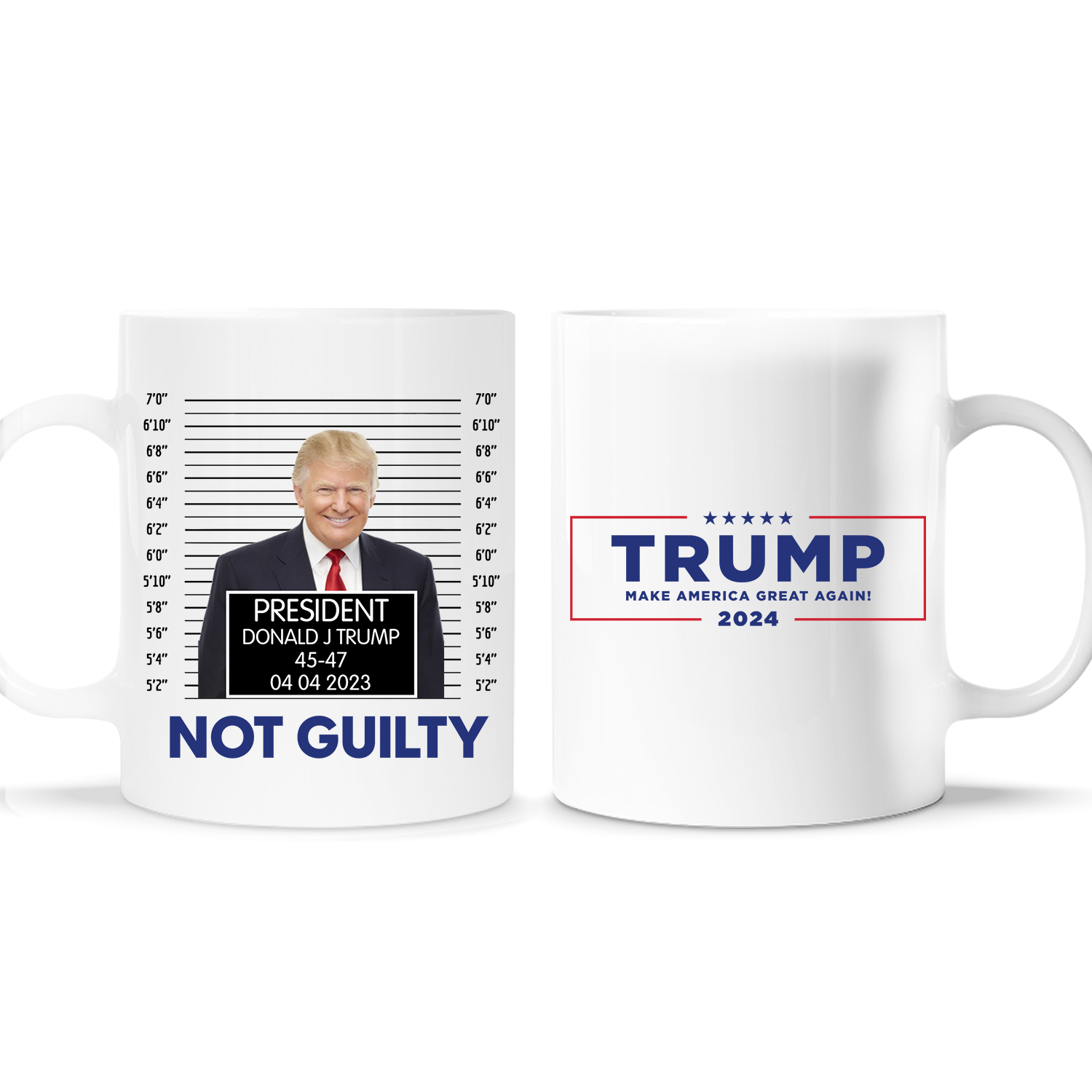 Wanted For President 2024 Mug - M05