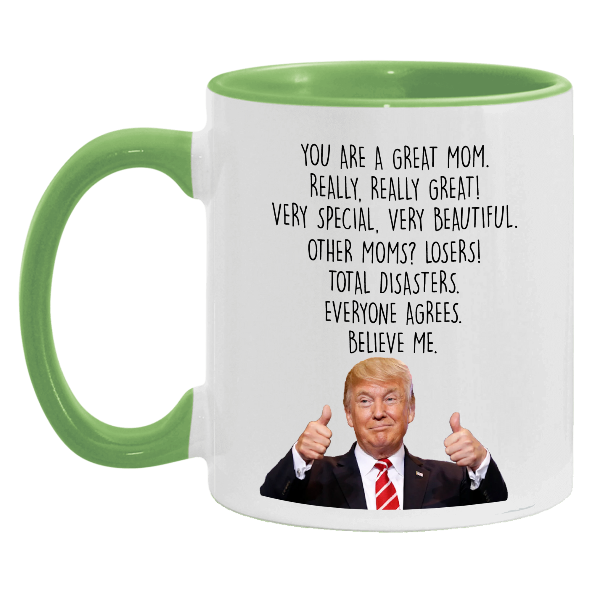 Trump Funny Mom Mug, Trump Themed Gag Gift for Mom - GB-M09