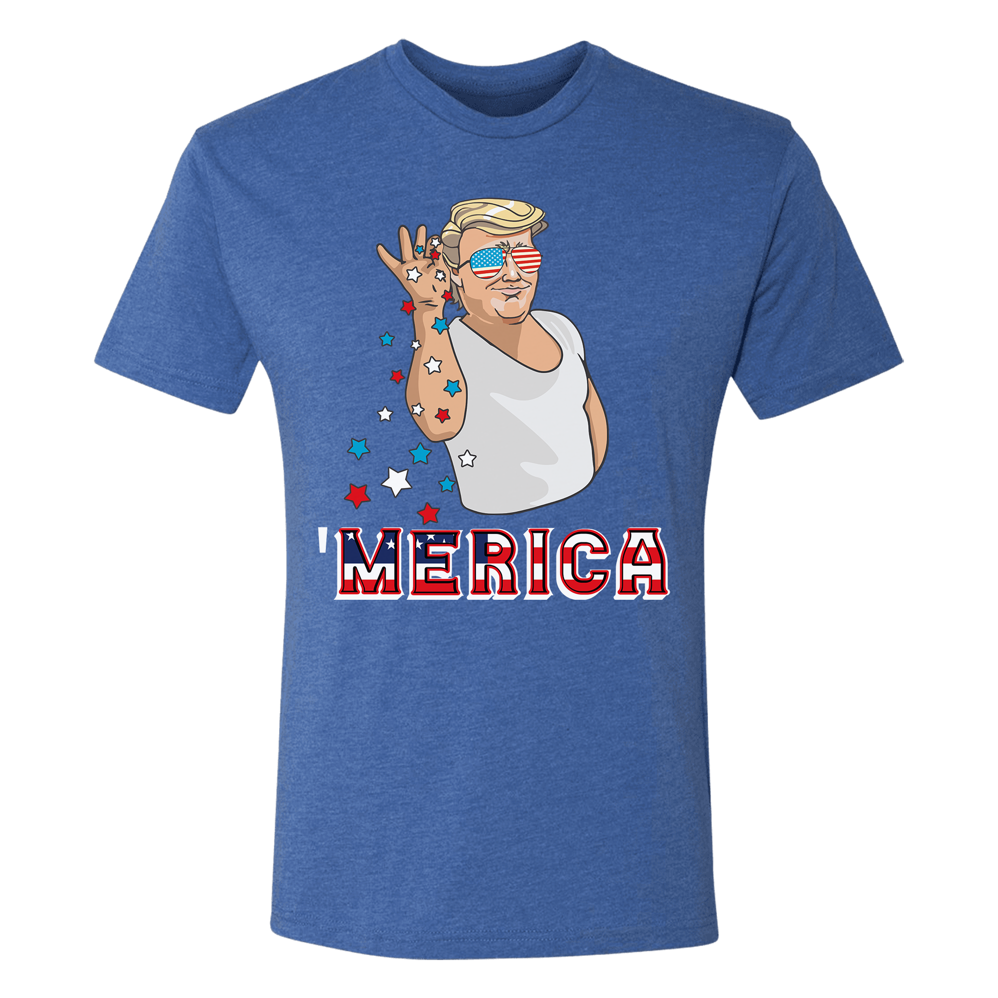 Trump Merica 4th Of July  T-shirt - GB46