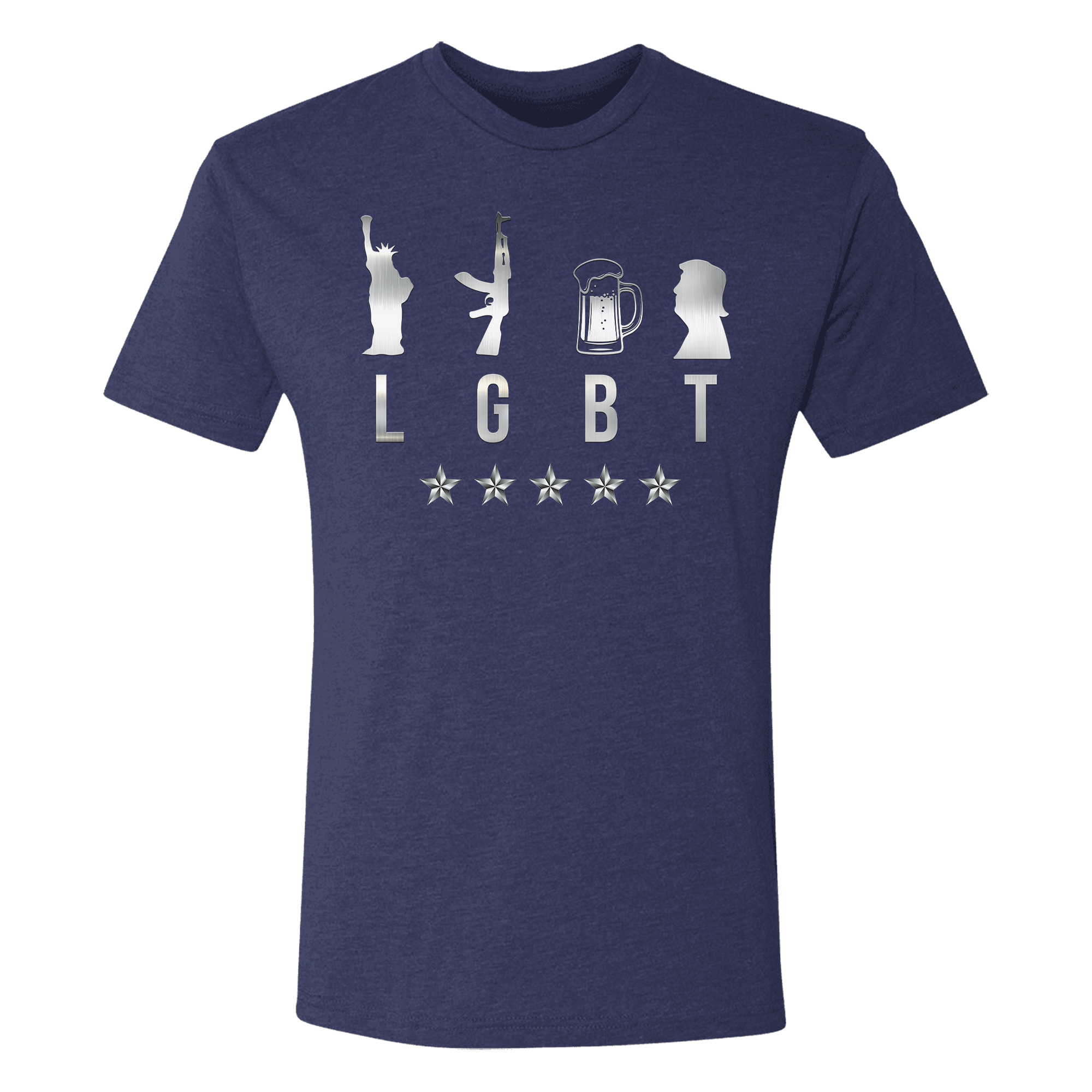 Liberty Guns Beer Trump, Keep America Great MAGA T-Shirt - GB31