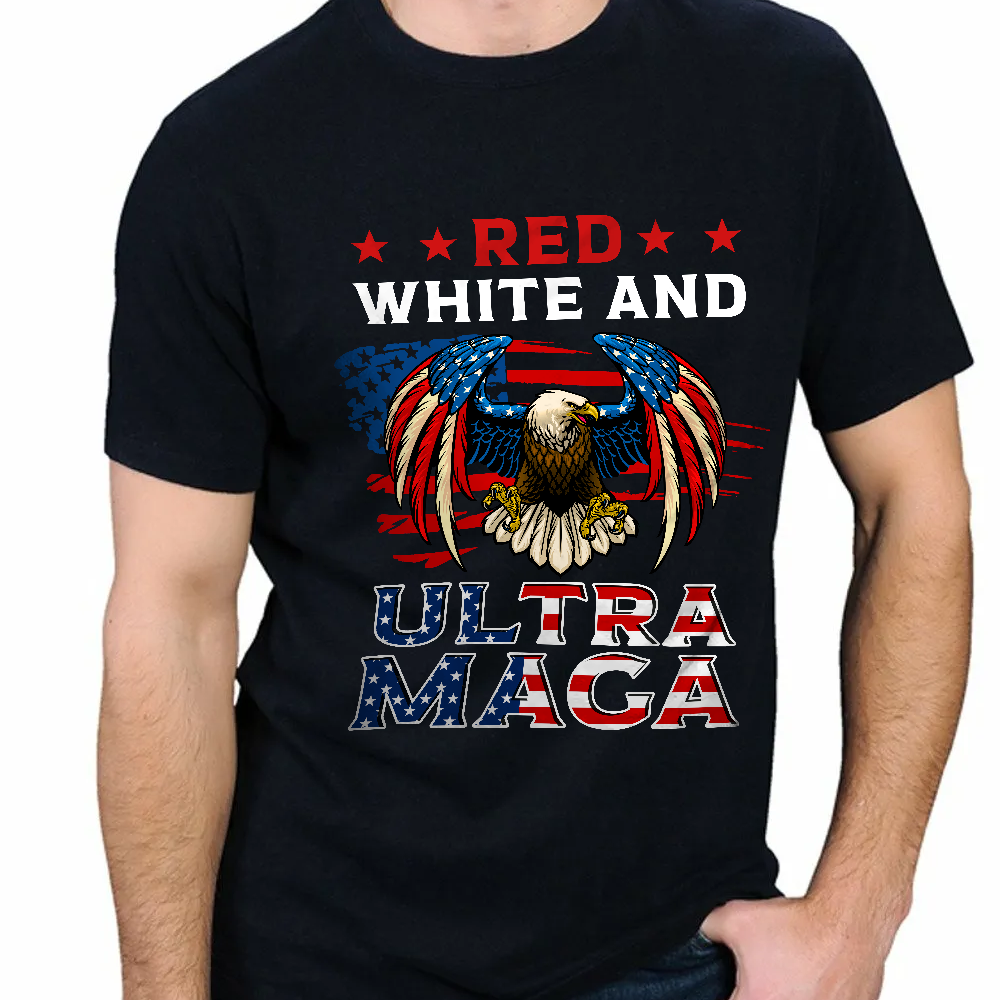 Red White And Ultra MAGA T-Shirt - GB44