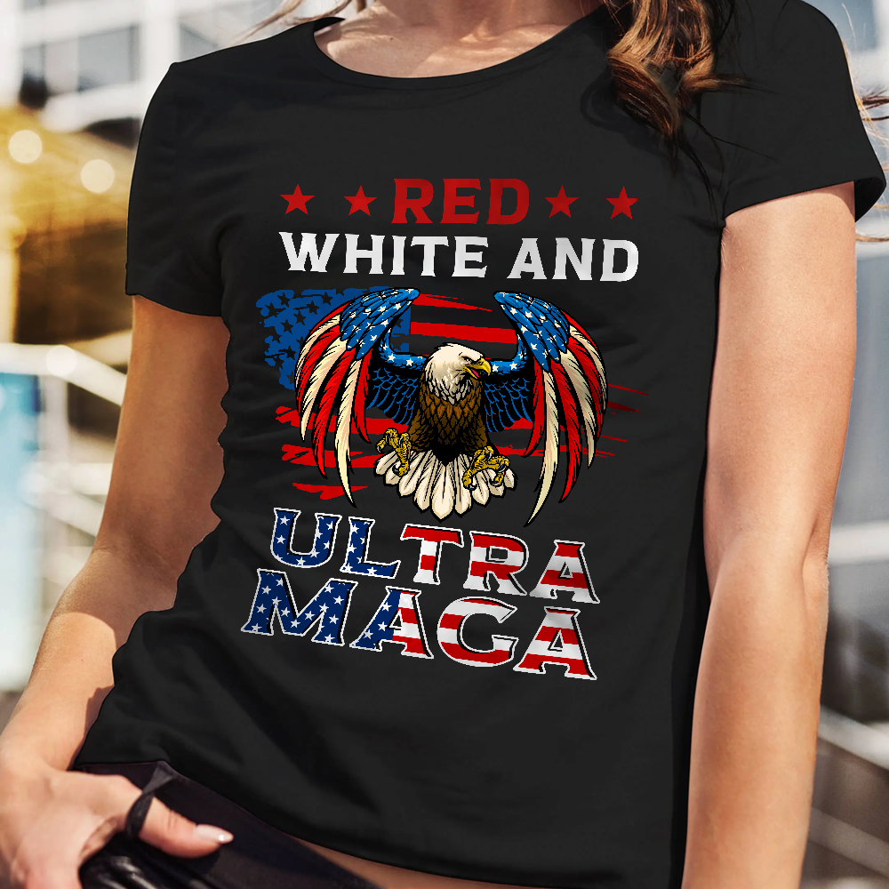 Red White And Ultra MAGA T-Shirt - GB44