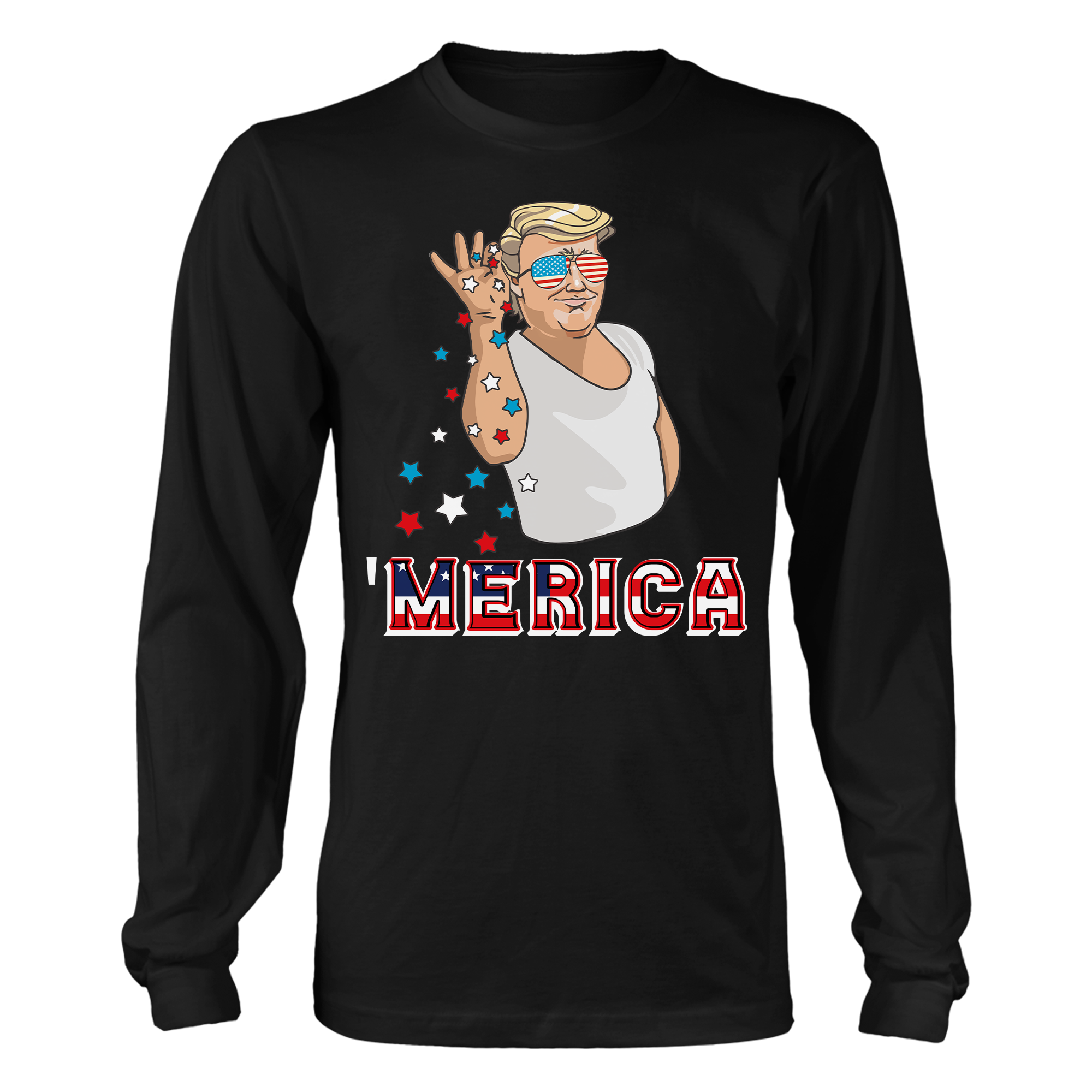 Trump Merica 4th Of July  T-shirt - GB46