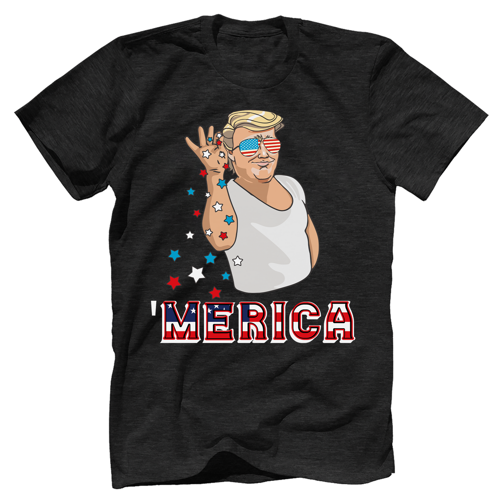 Trump Merica 4th Of July  T-shirt - GB46