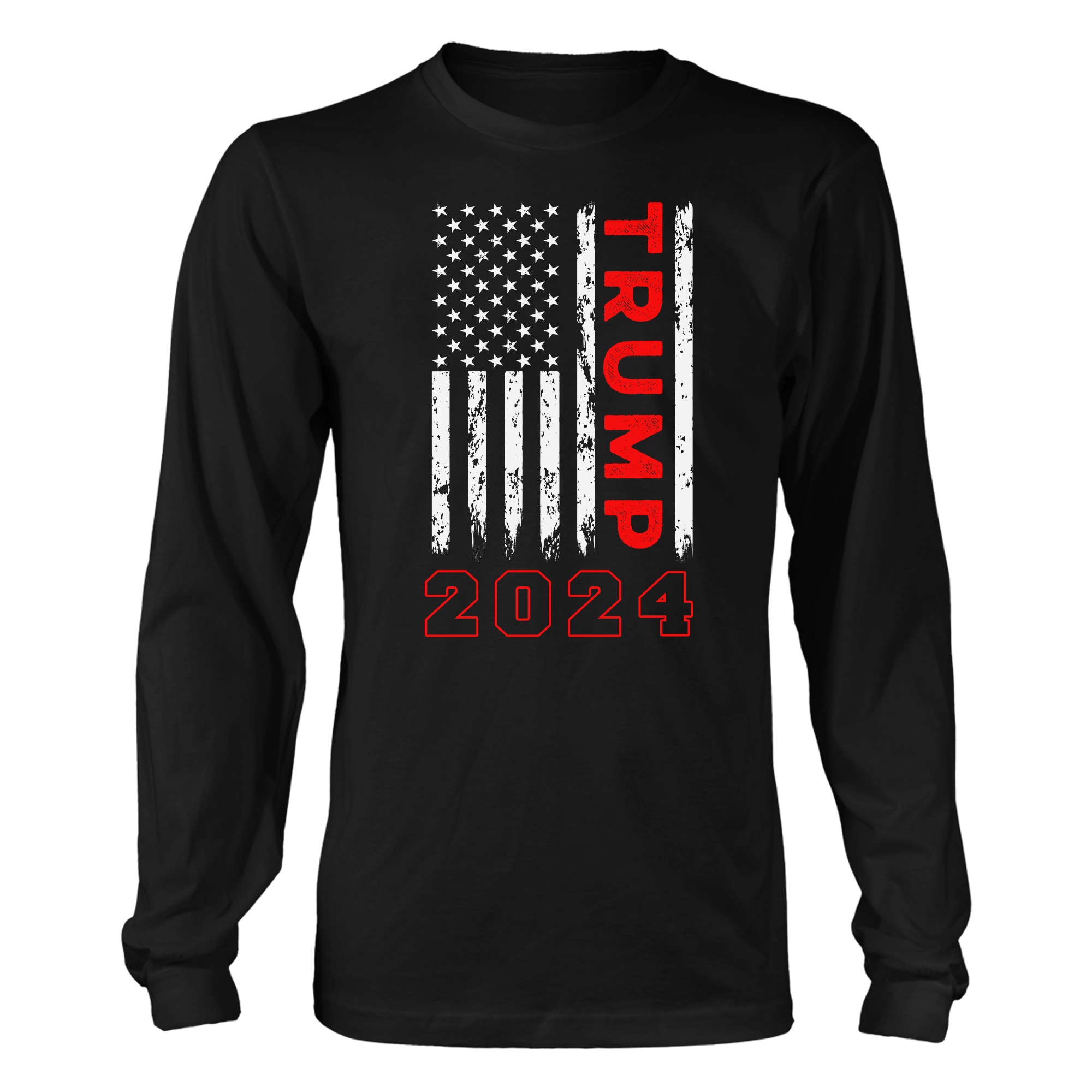 America Flag Trump 2024  T-Shirt - GB52