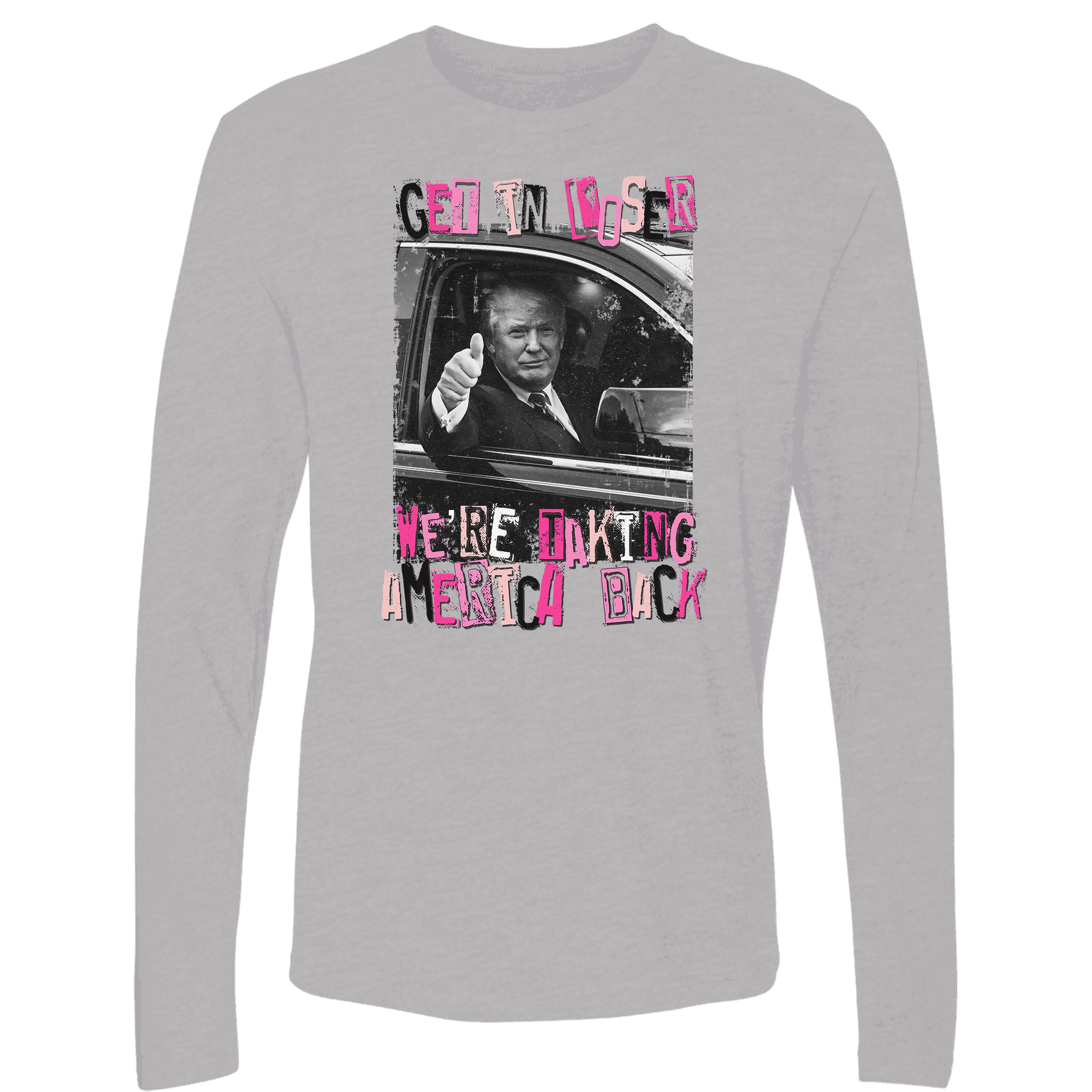 Get In Loser We Are Taking America Back Shirt,Trump 2024 Shirt - GB20