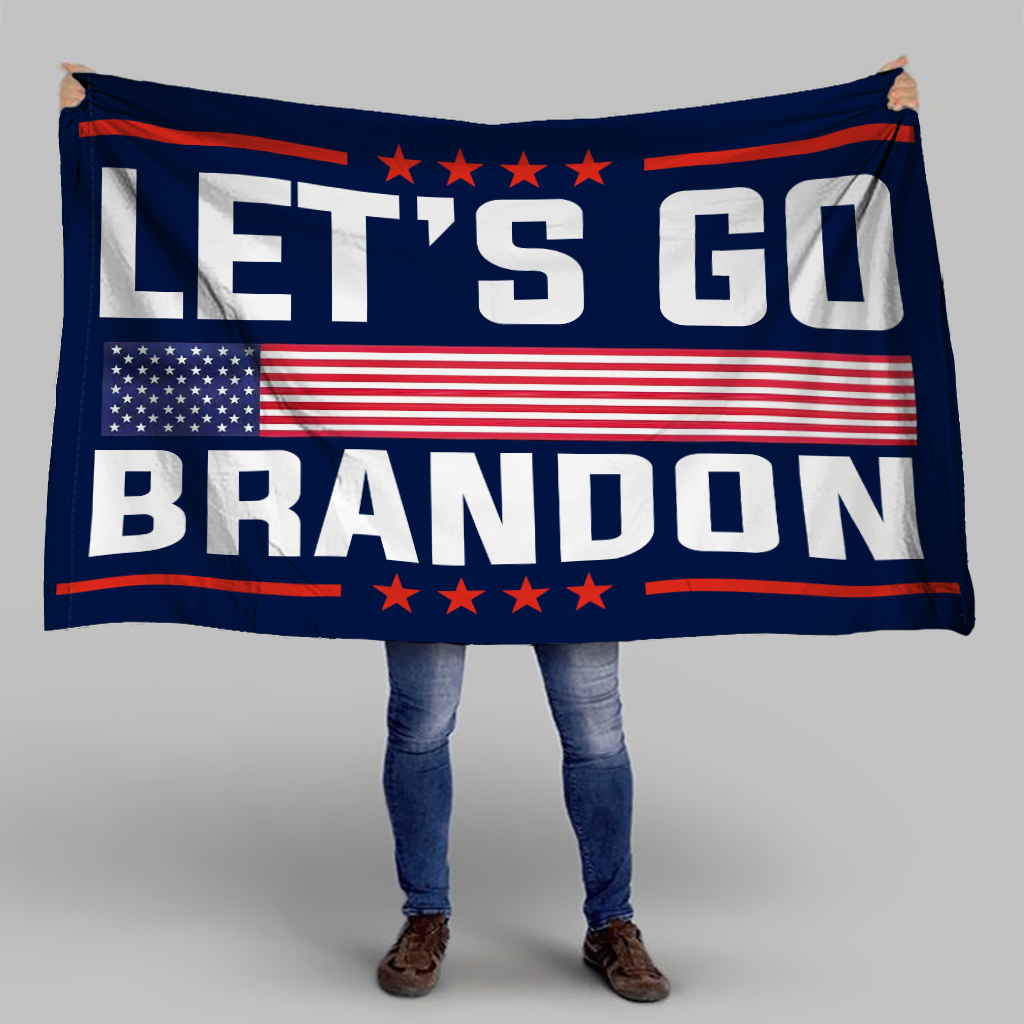 Let’s Go Brandon Trump - Personalized Flag - GB-HF06