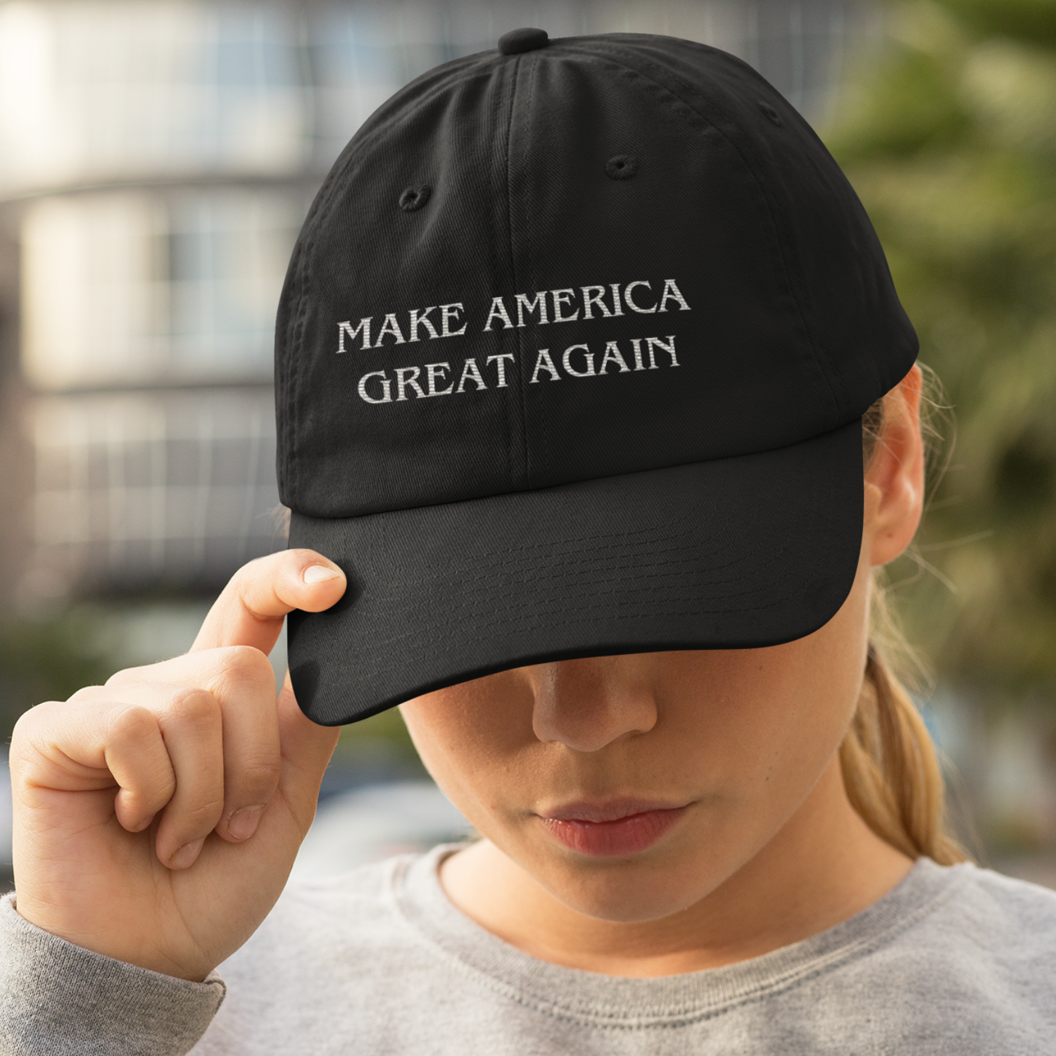 Trump Make America Great Again Embroidered Cap - GB-C03