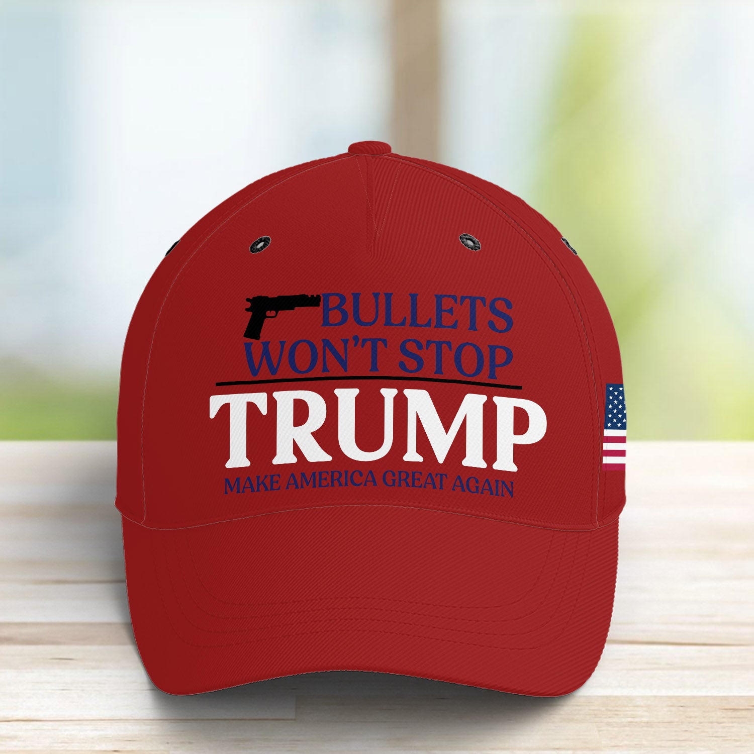 Bullet Won't Stop Trump All Over Print Classic Cap Hat - C32UP