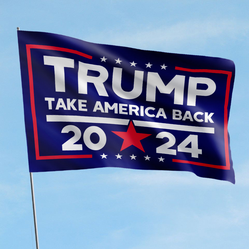 Trump Take America Back 2024 Flag - GB-HF03