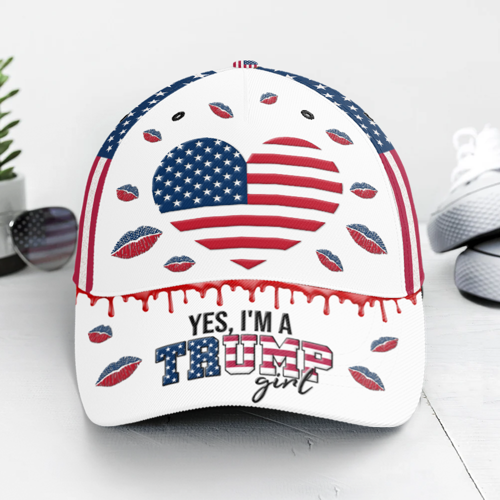 I'm A Trump Girl All Over Print Classic Cap - C28UP