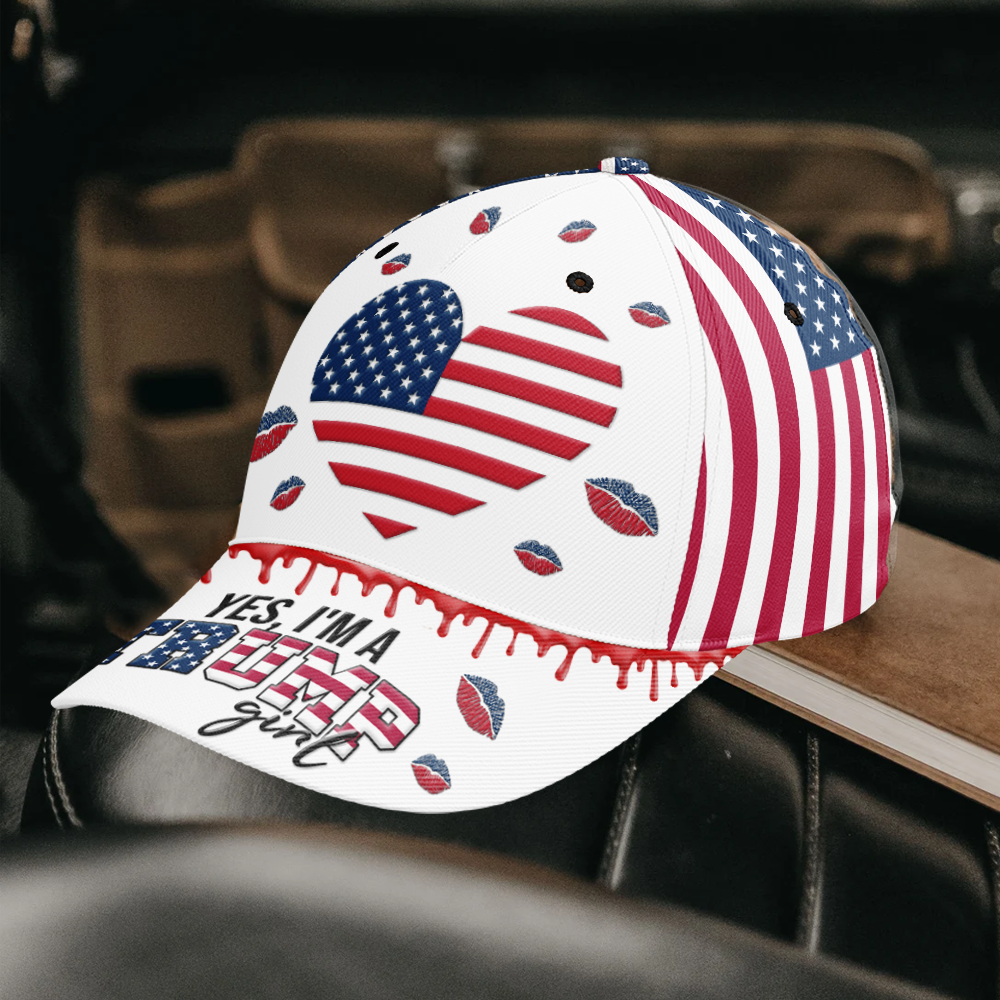 I'm A Trump Girl All Over Print Classic Cap - C28UP