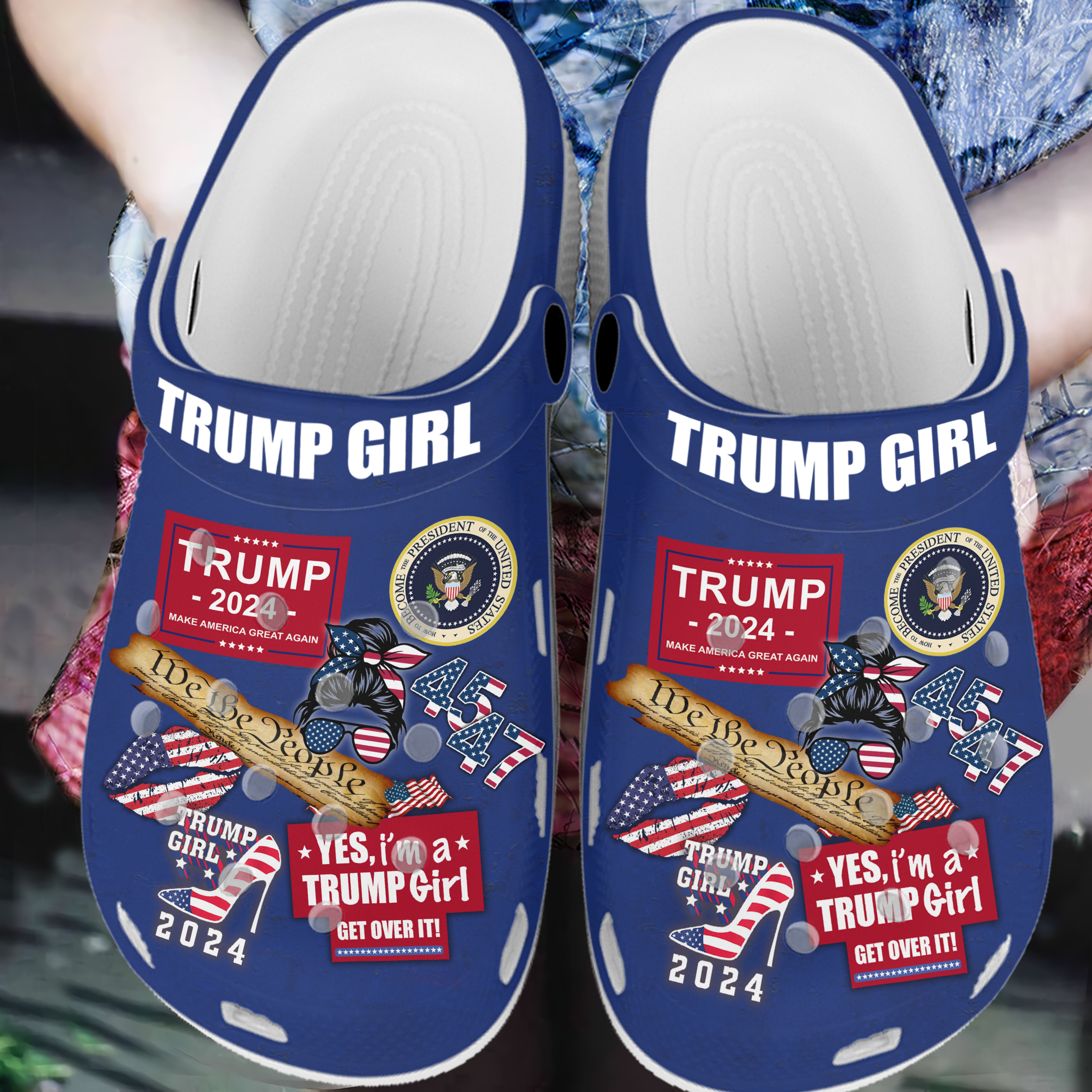 I'm A Trump Girl, Trump Supporter Clog - CL22TL