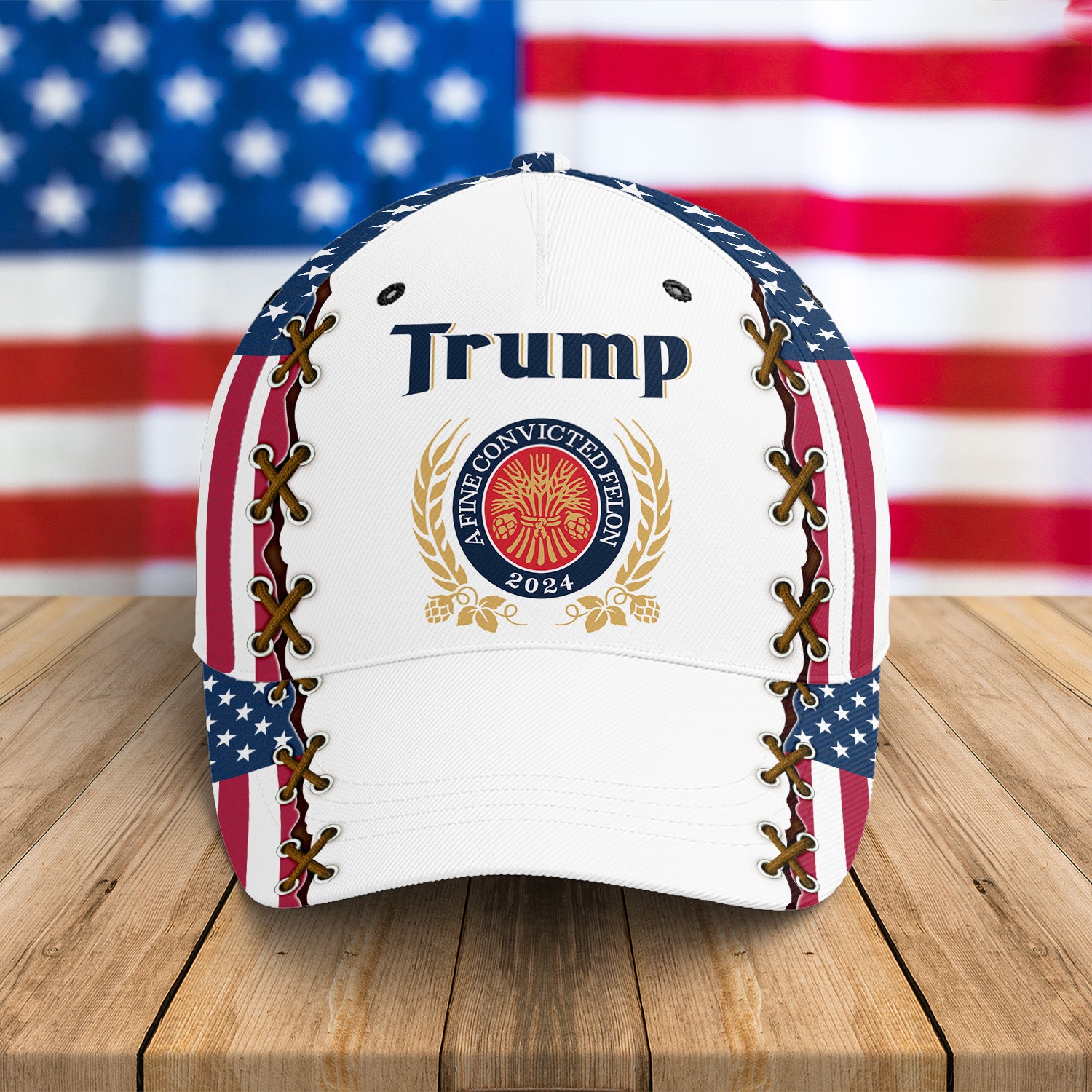 Trump, A Fine Convicted Felon And A President All Over Print Classic Cap - C05UP