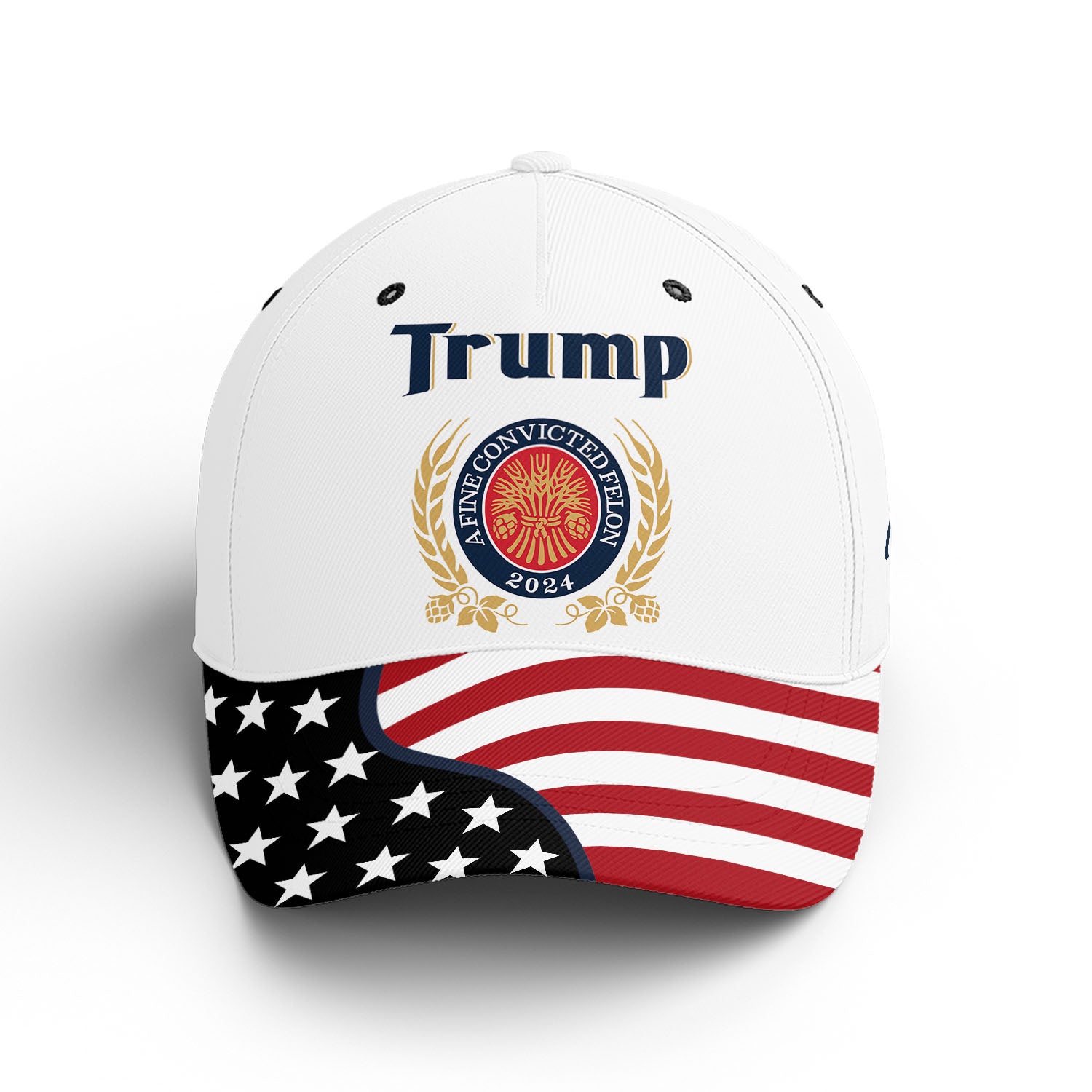 Trump, A Fine Convicted Felon And A President All Over Print Classic Cap - C05UP