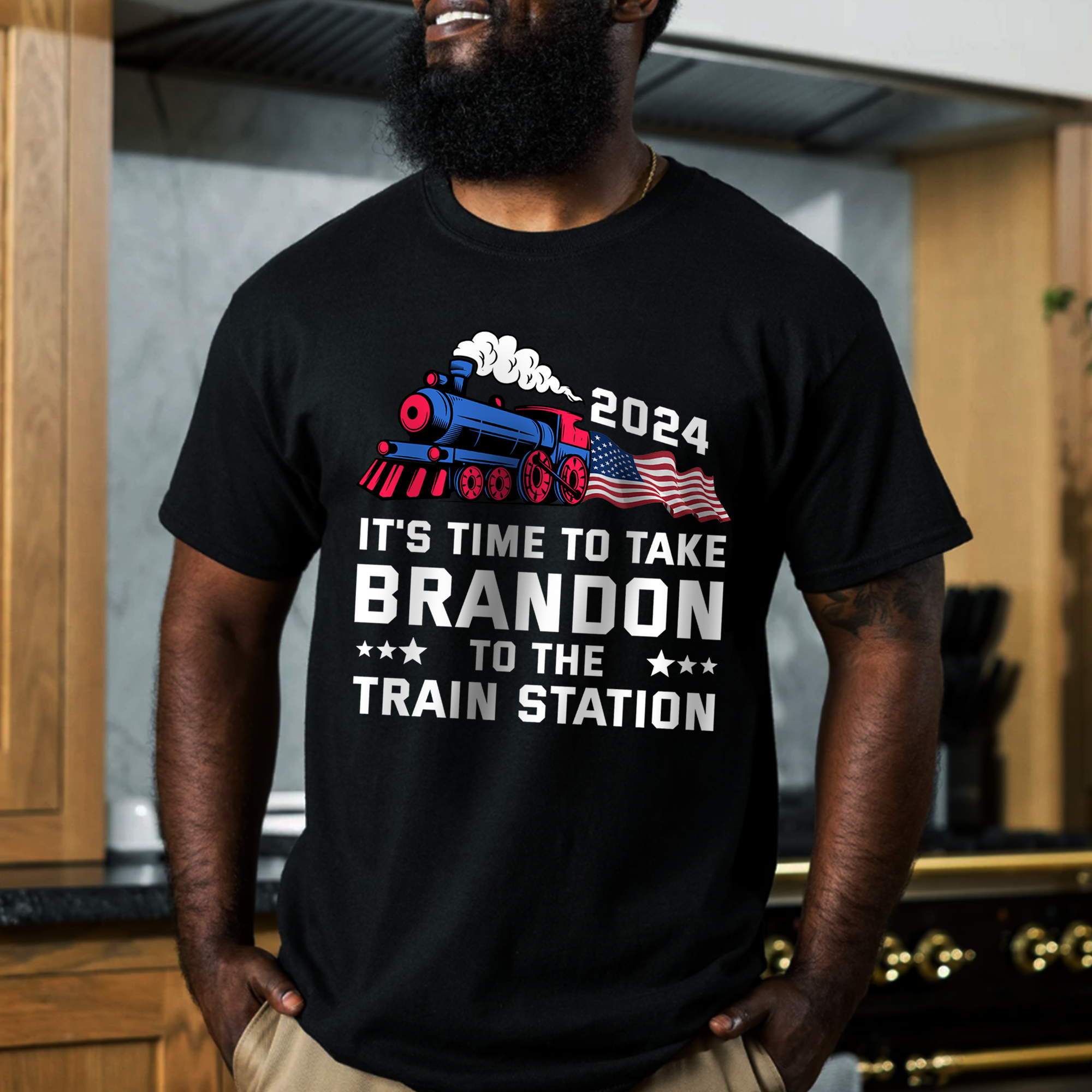 It's Time To Take Brandon To The Train Station T-Shirt - GB29