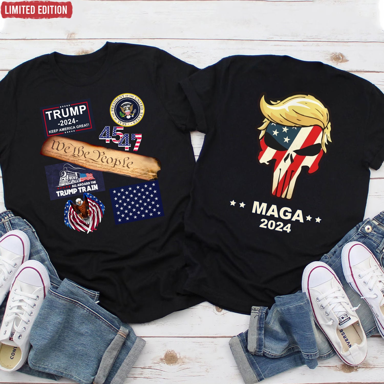 Trump MAGA 2024, Trump Support 4th of July Shirt - GB58