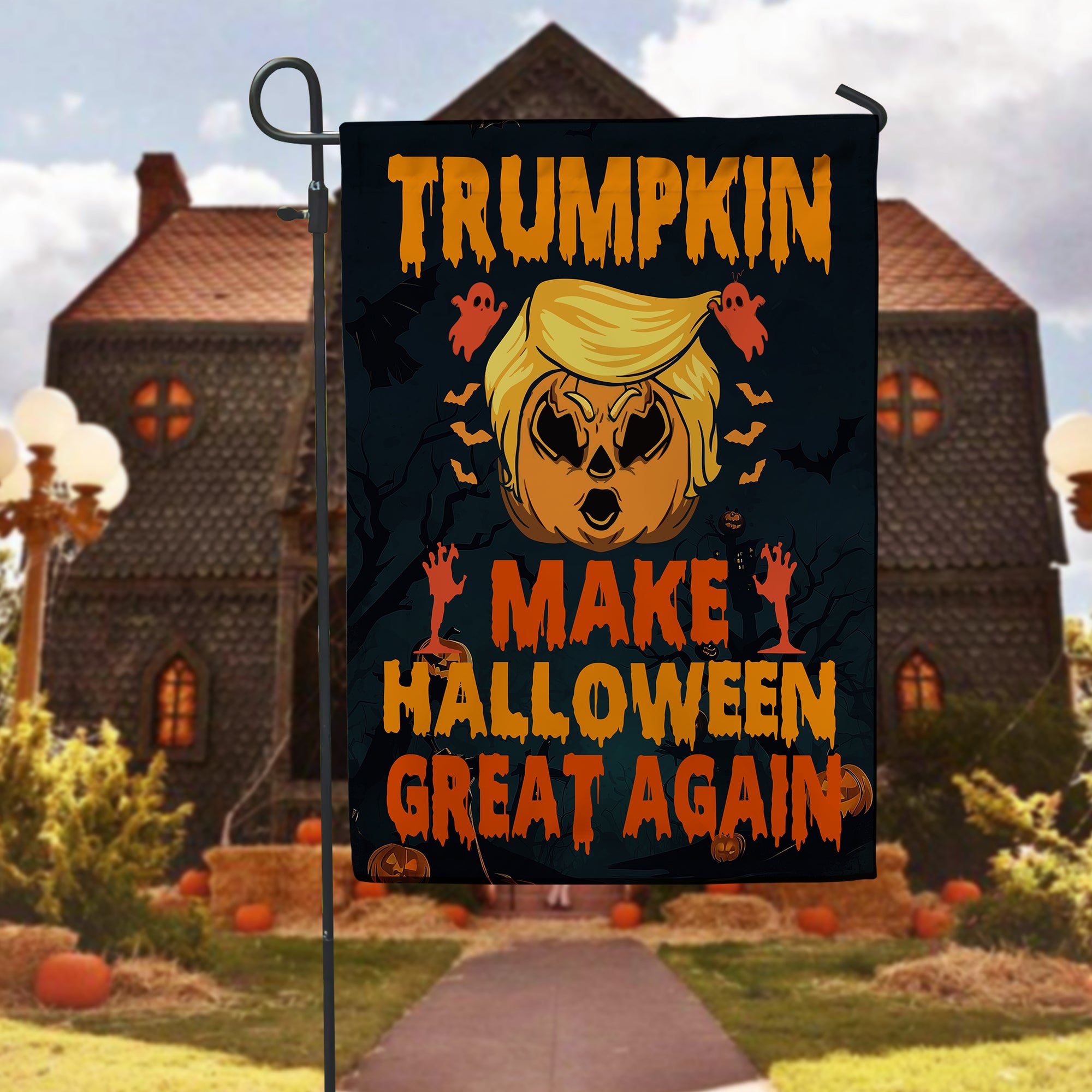 Trumpkin, Make Halloween Great Again Flag - GF85UP