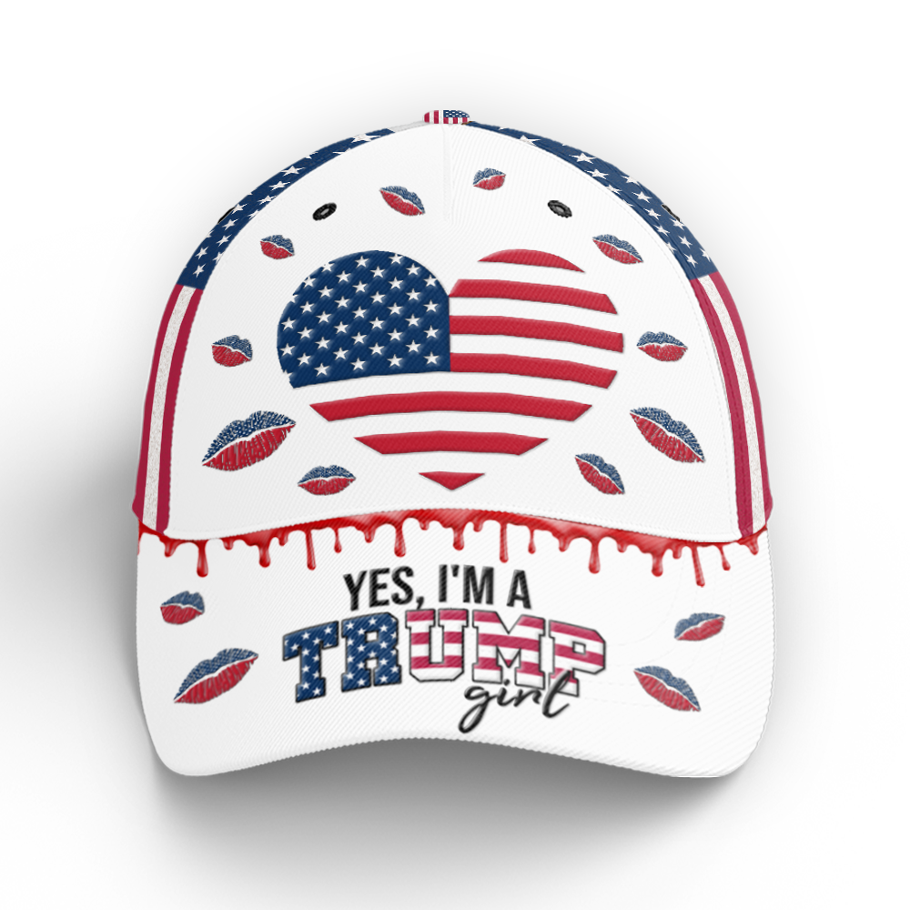 I'm A Trump Girl All Over Print Classic Cap - C28UP