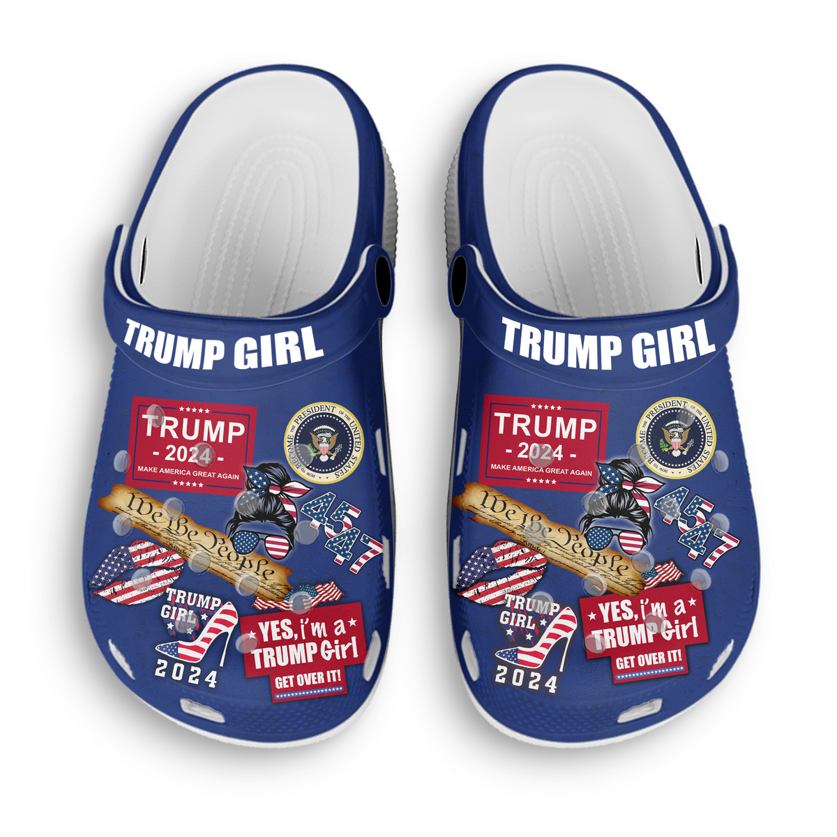 I&#39;m A Trump Girl, Trump Supporter Clog - CL22TL