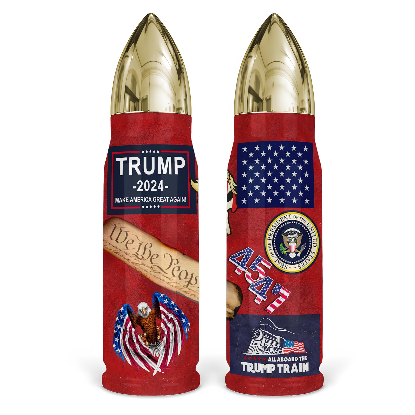 Make America Great Again, Patriot Trump 2024 Trump Bullet - BTL34UP