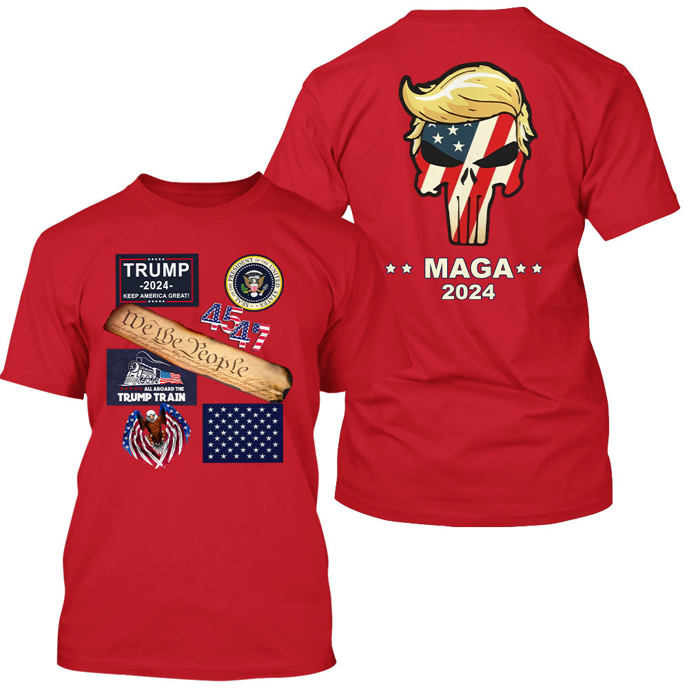 Trump MAGA 2024, Trump Support 4th of July Shirt - GB58