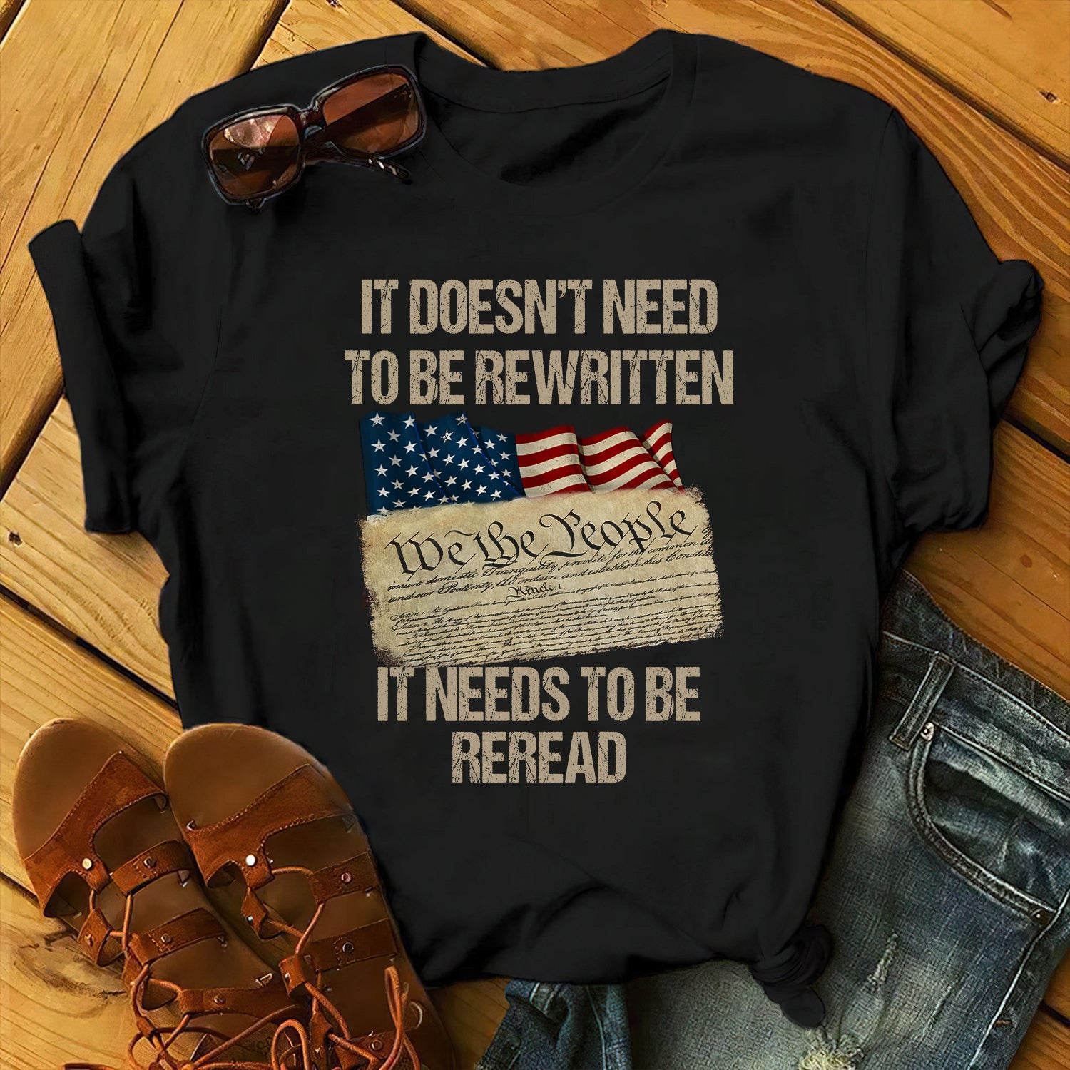 It Doesn’t Need To Be Rewritten It Needs To Be Reread T-Shirt - GB24